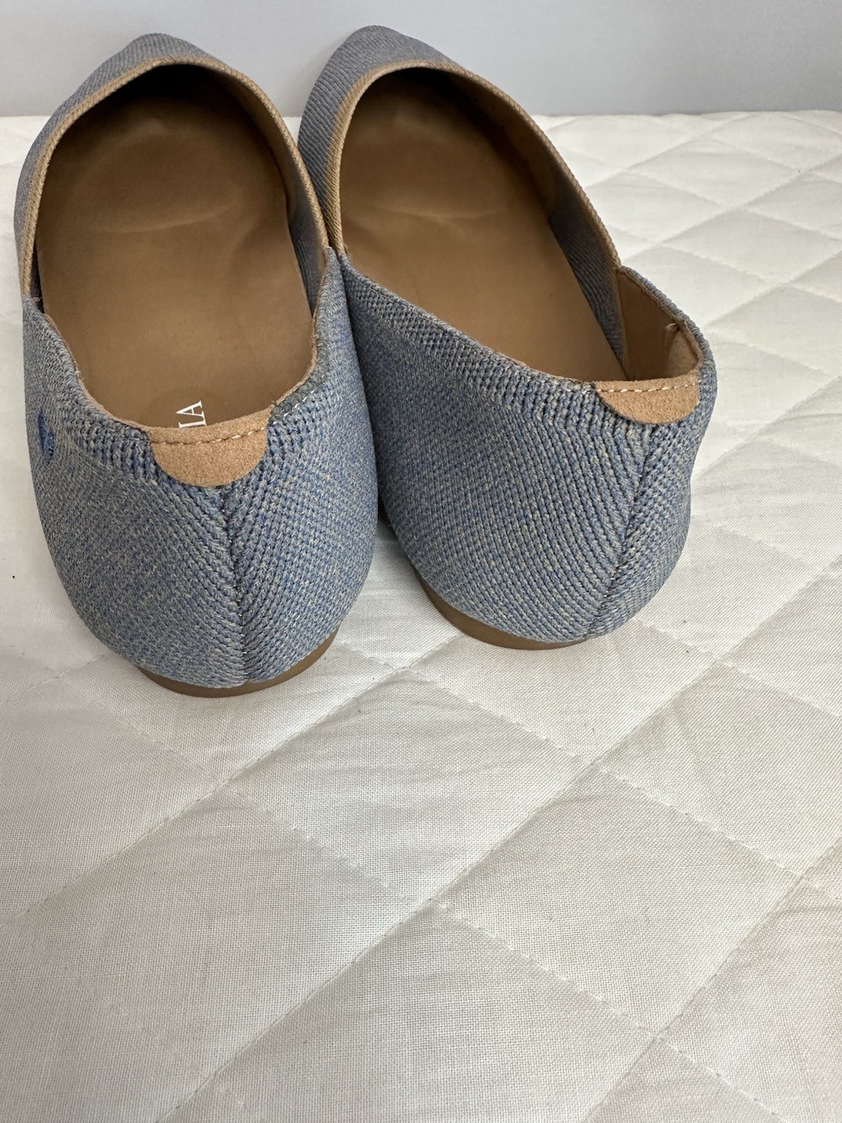 VIVAIA Vienna Soft Heather Slip on Washable Ballet Shoes Pointed-Toe Flats 9.5