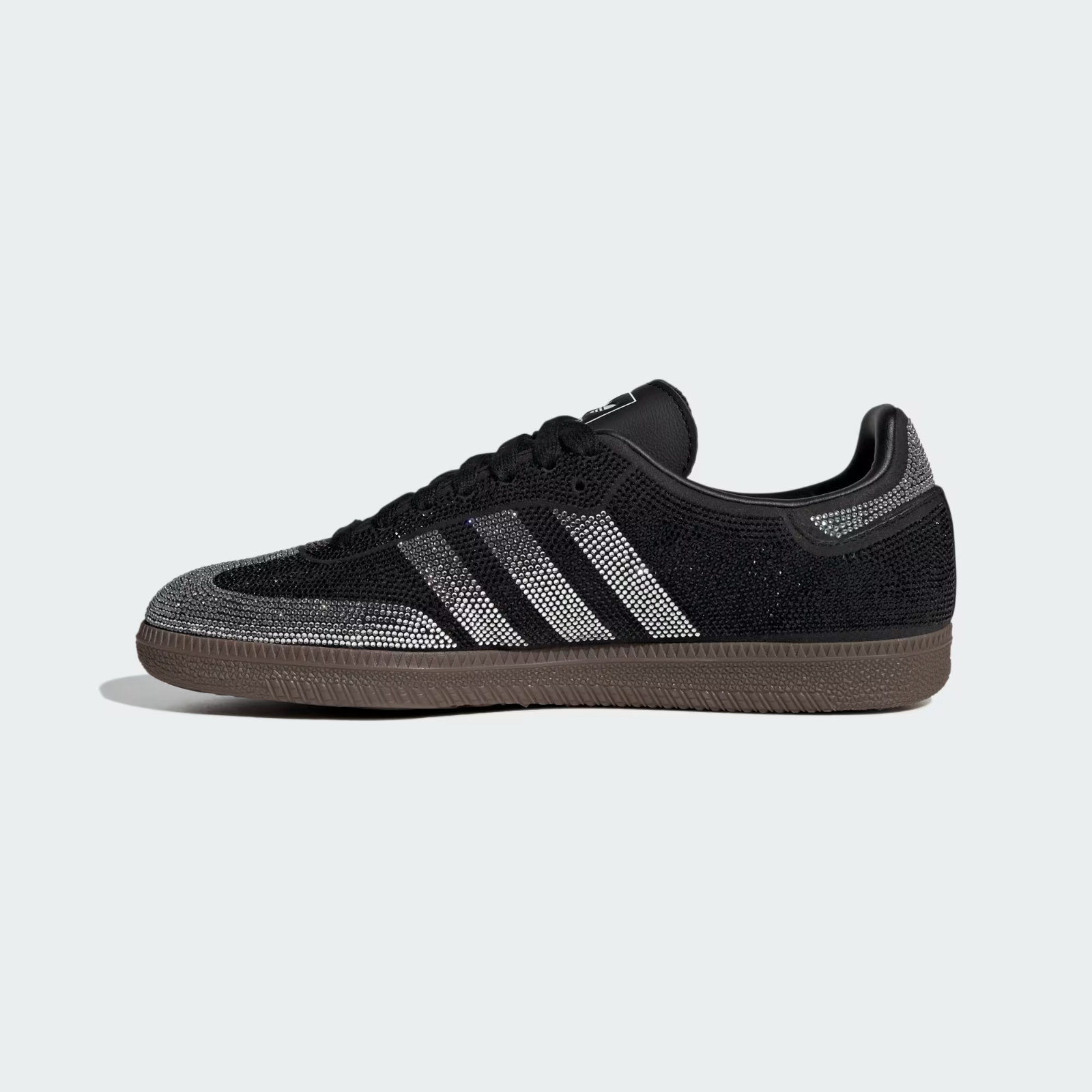 adidas Originals Samba OG Rhinestone Core Black White IH9052 Women’s Size oki12