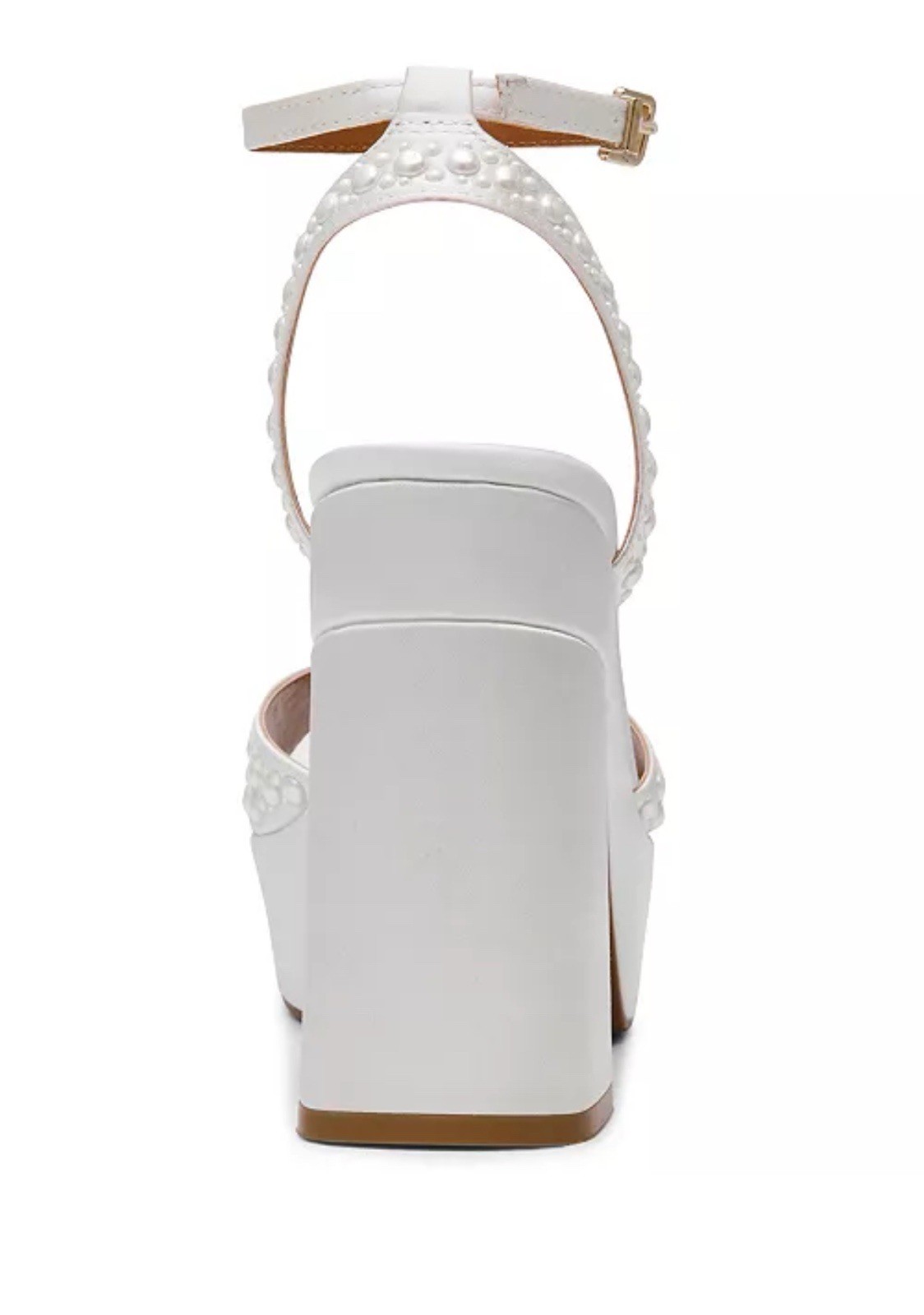 DV Dolce Vita Women’s Wizzard Pearl Platform Dress Sandals Size 7.5