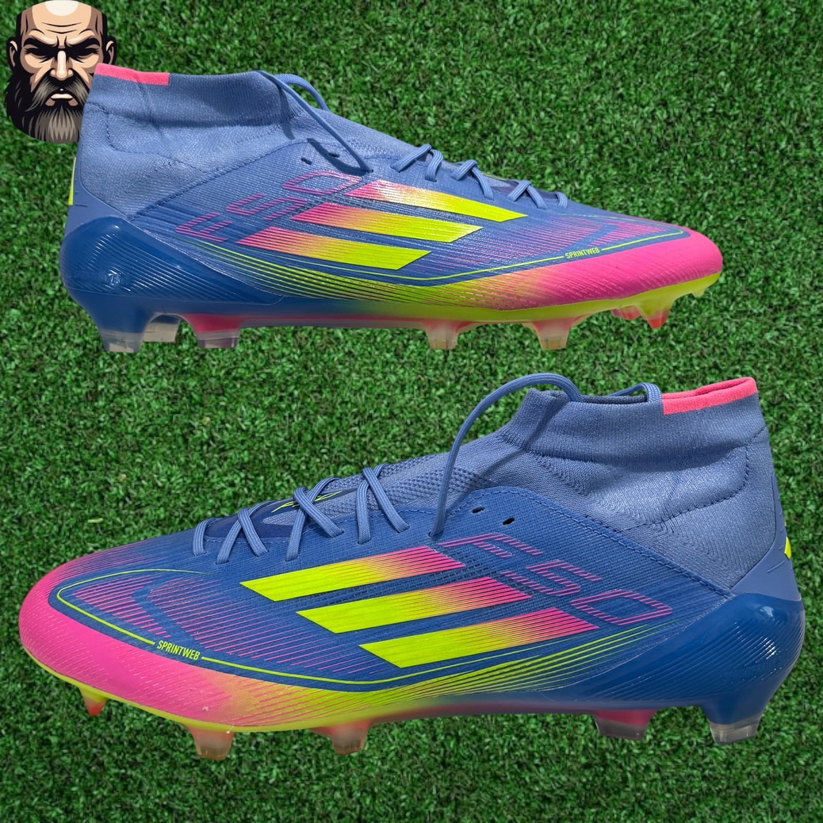 Adidas F50 Elite Mid FG Celestial Victory Soccer Cleats IH3861 Women’s Size 12