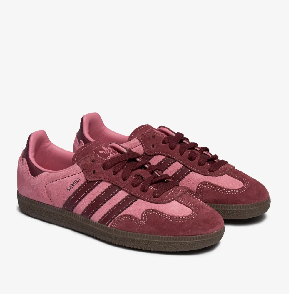 adidas Samba OG Pink Spark Shadow Red IH6704 Womens New