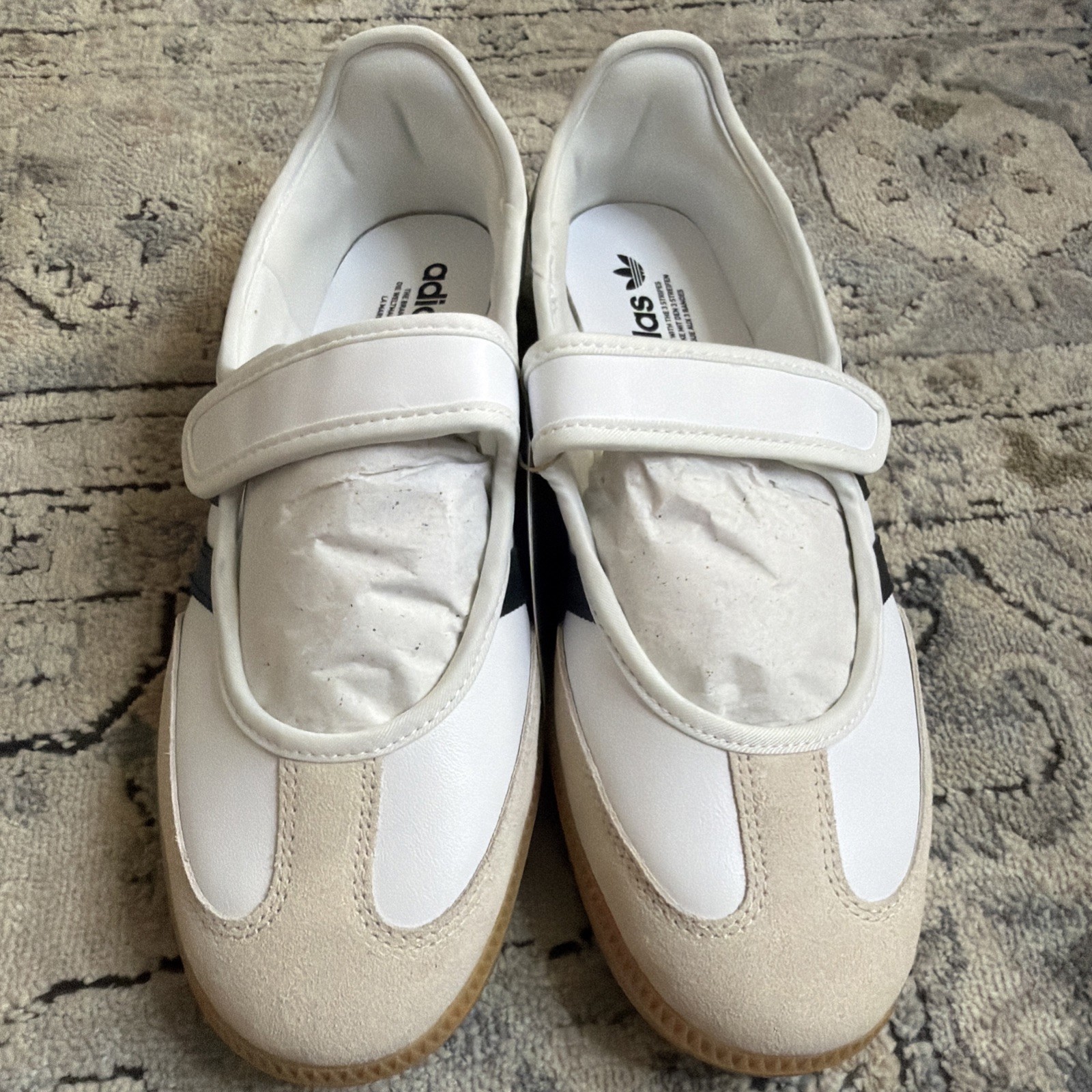 adidas Originals SAMBA JANE JR1402 Cloud White/Alumina Women’s Sneaker size 10