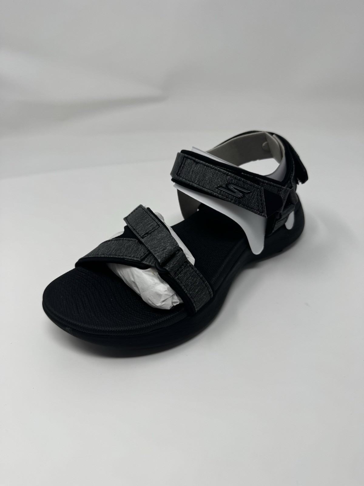 Skechers Go Golf 600 Sandals Women’s Size 6 Black Spikeless Adjustable Strappy
