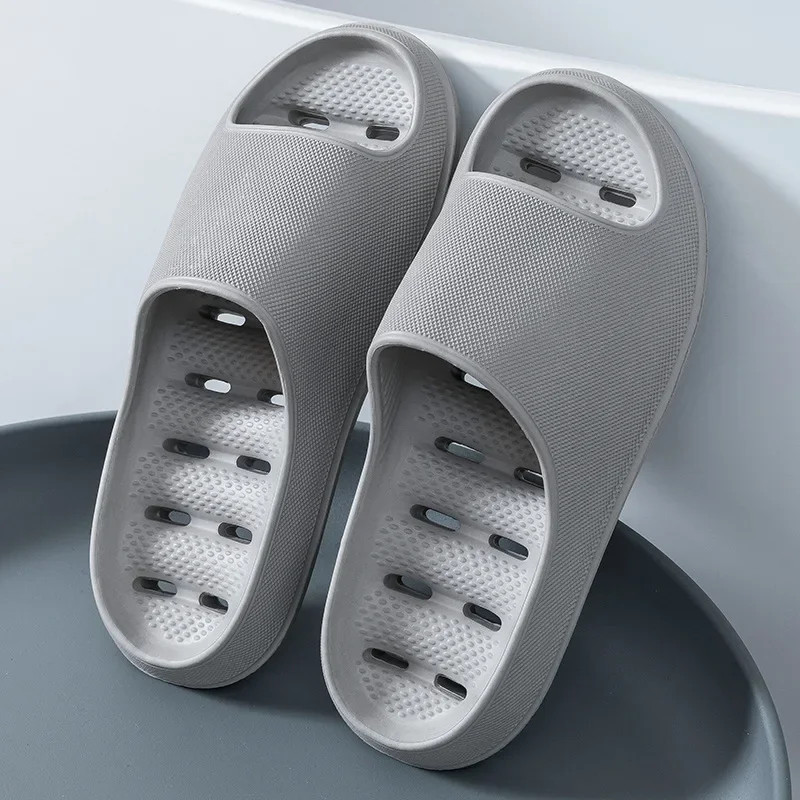 Women Bathroom Bathing Slippers Summer New Indoor Home EVA Anti-Odor Men Coupl