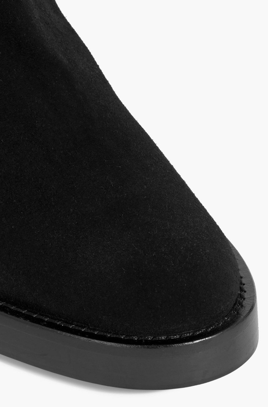 CO Los Angeles Suede Over-the-Knee Slouch Boots 20mm Italy 100% Leather Sz37 NWT