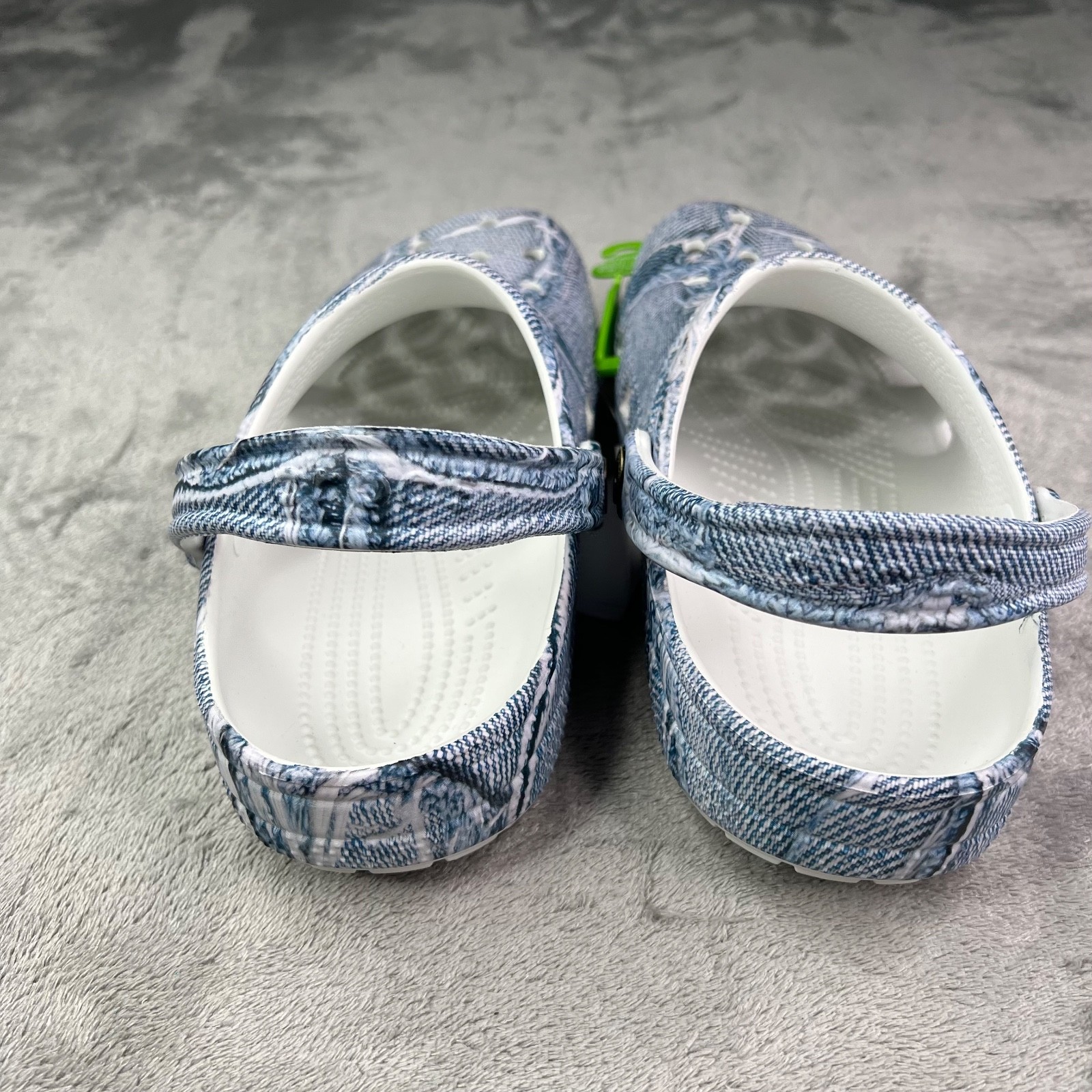 Crocs Classic Denim Clogs Unisex Adults Mens 4 Womens 6 Blue 210402-4MH NWT New