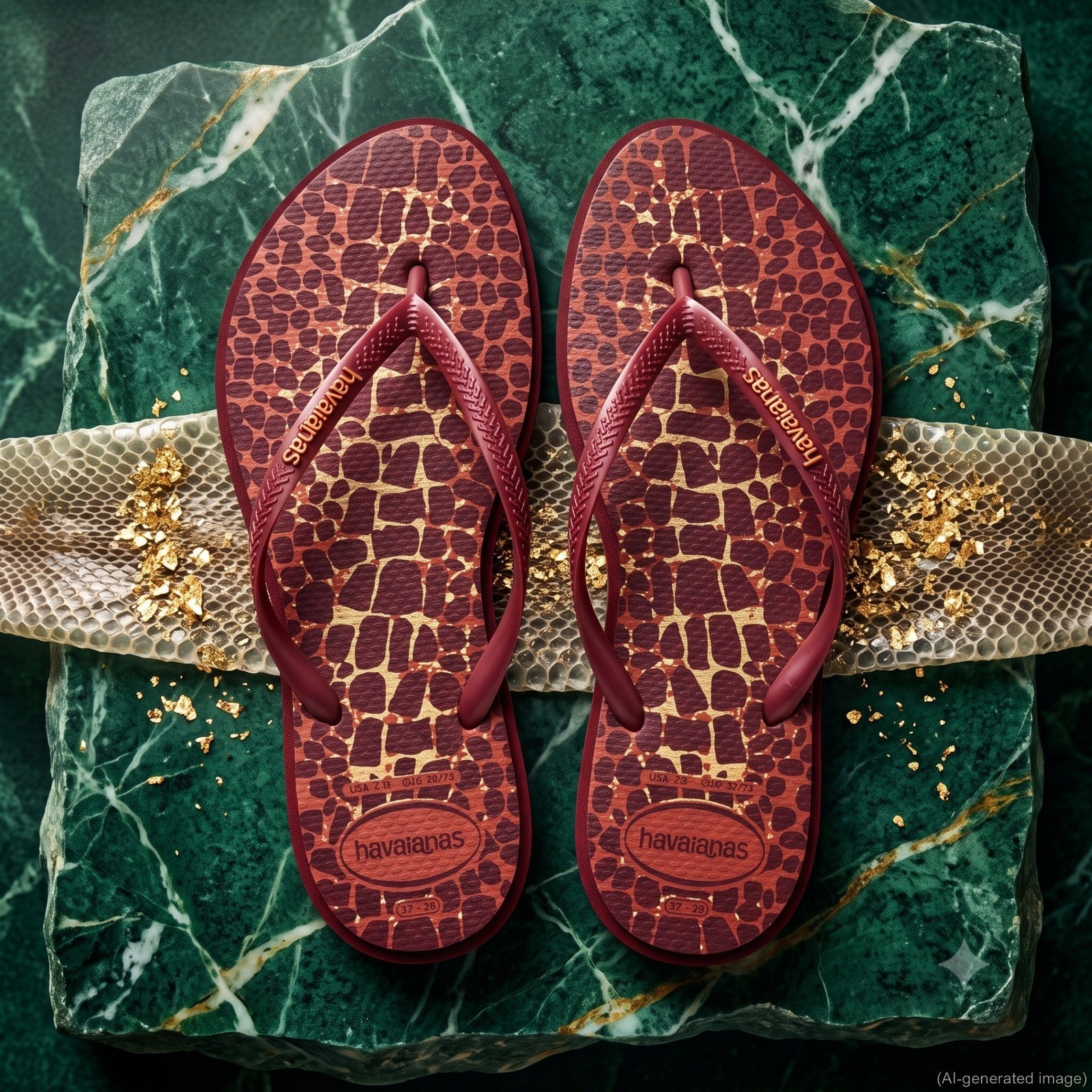 SLPR0095 | W’s 6 | Havaianas Slim POINT – Stiletto Flat flip flops / sandals