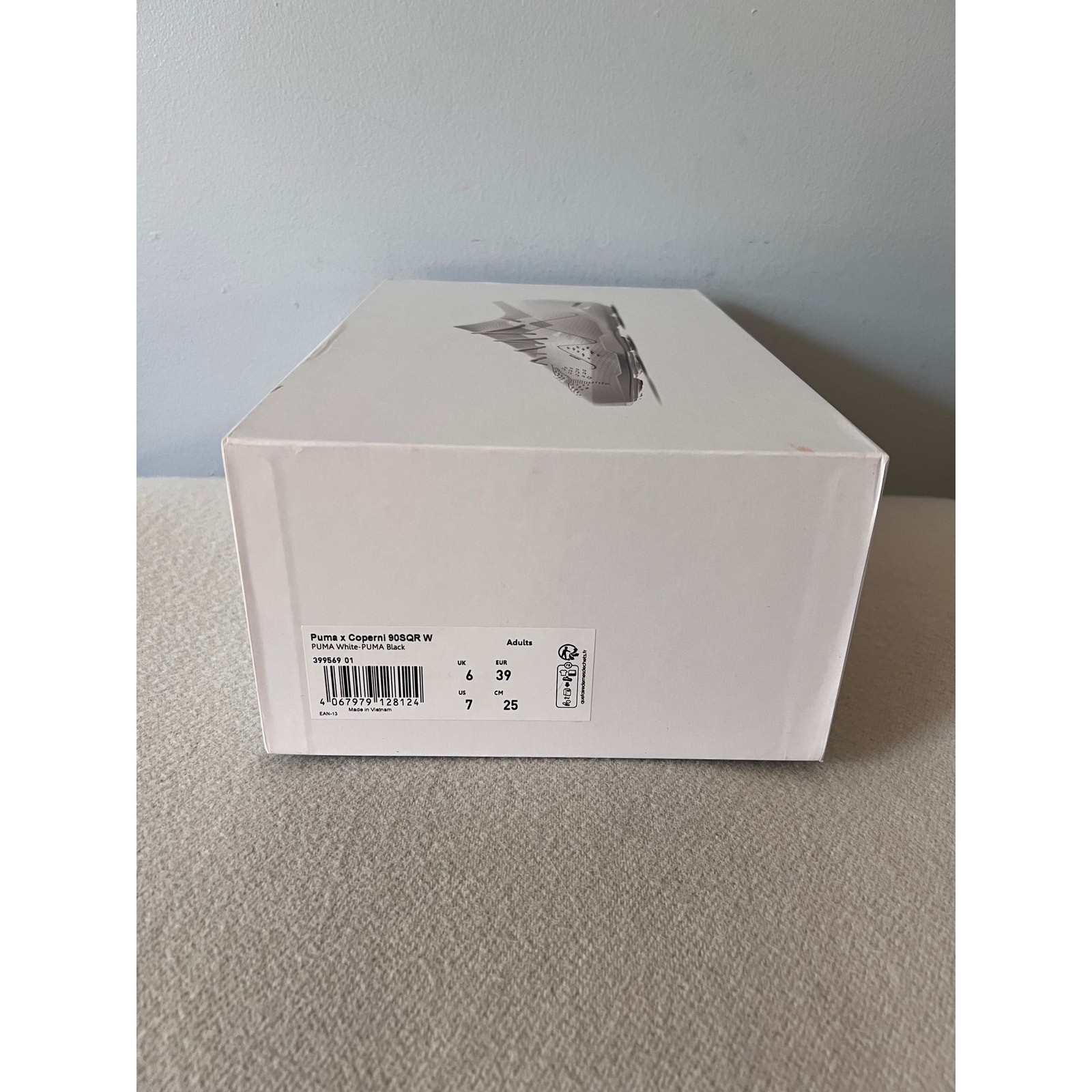 Coperni x Puma 90SQR Sneakers – Size 7 – White – NEW