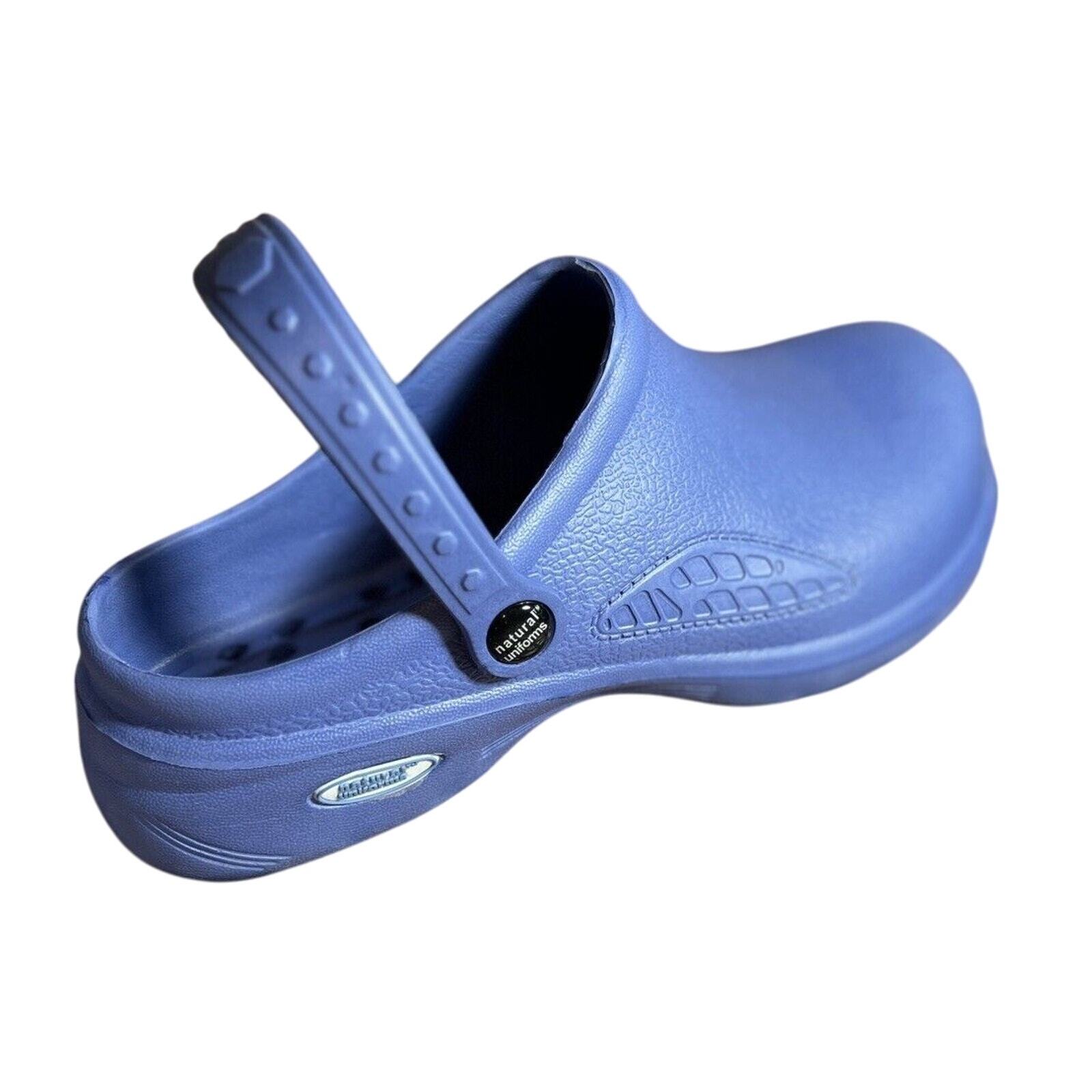 Natural Uniforms Ultralite Women’s Clogs Shoes Strap, Nursing Medical Clogs 8