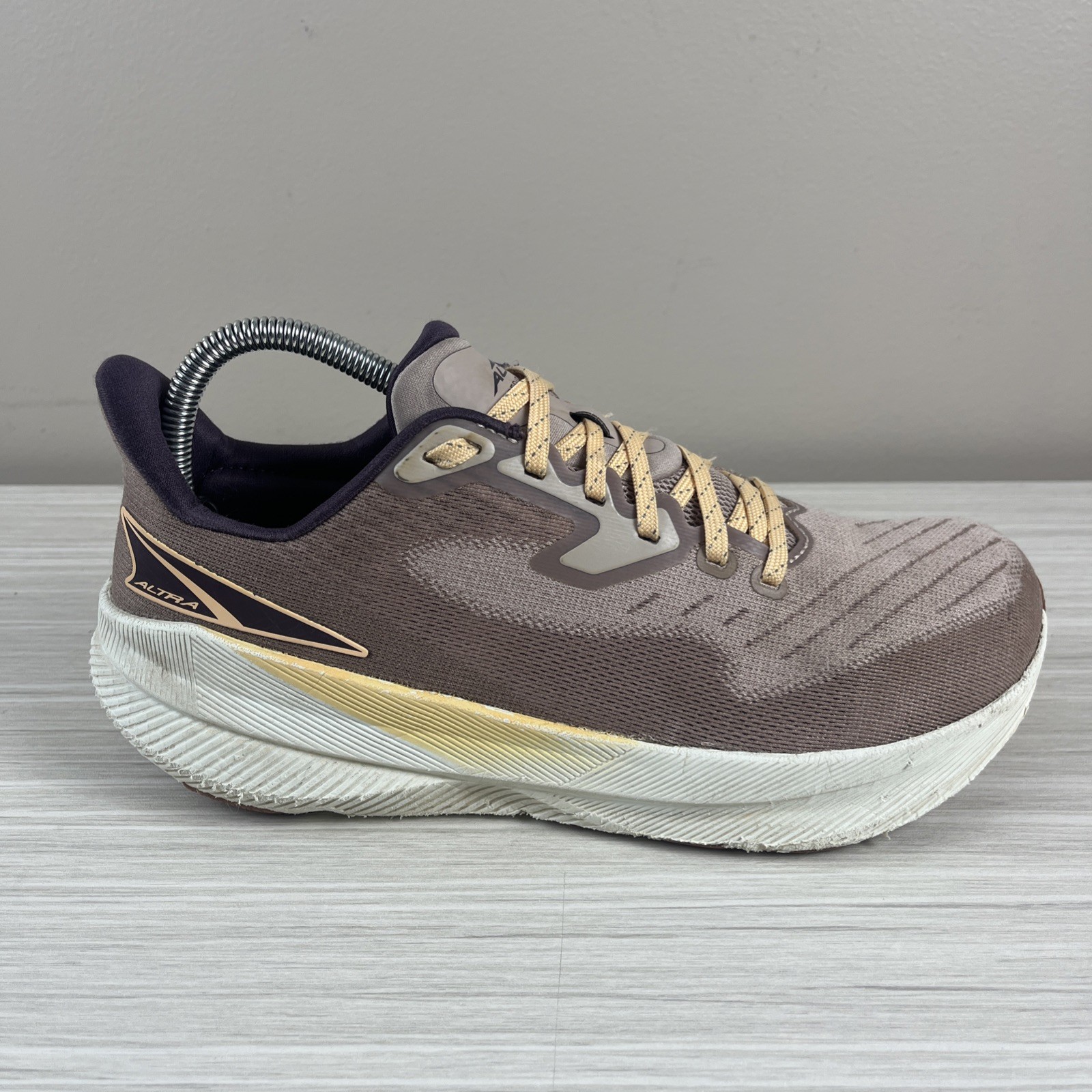 Altra Experience Flow Running Shoes Womens Size 9 Taupe Brown Hiking ALOA85NW923