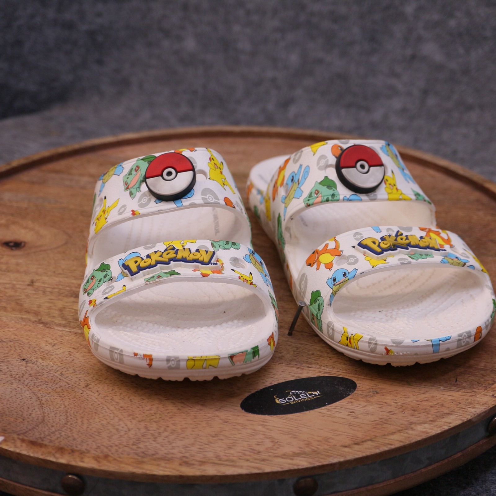 CROCS Classic Sandals x Pokemon Special Edition Womens Size 6 US Slides 207762