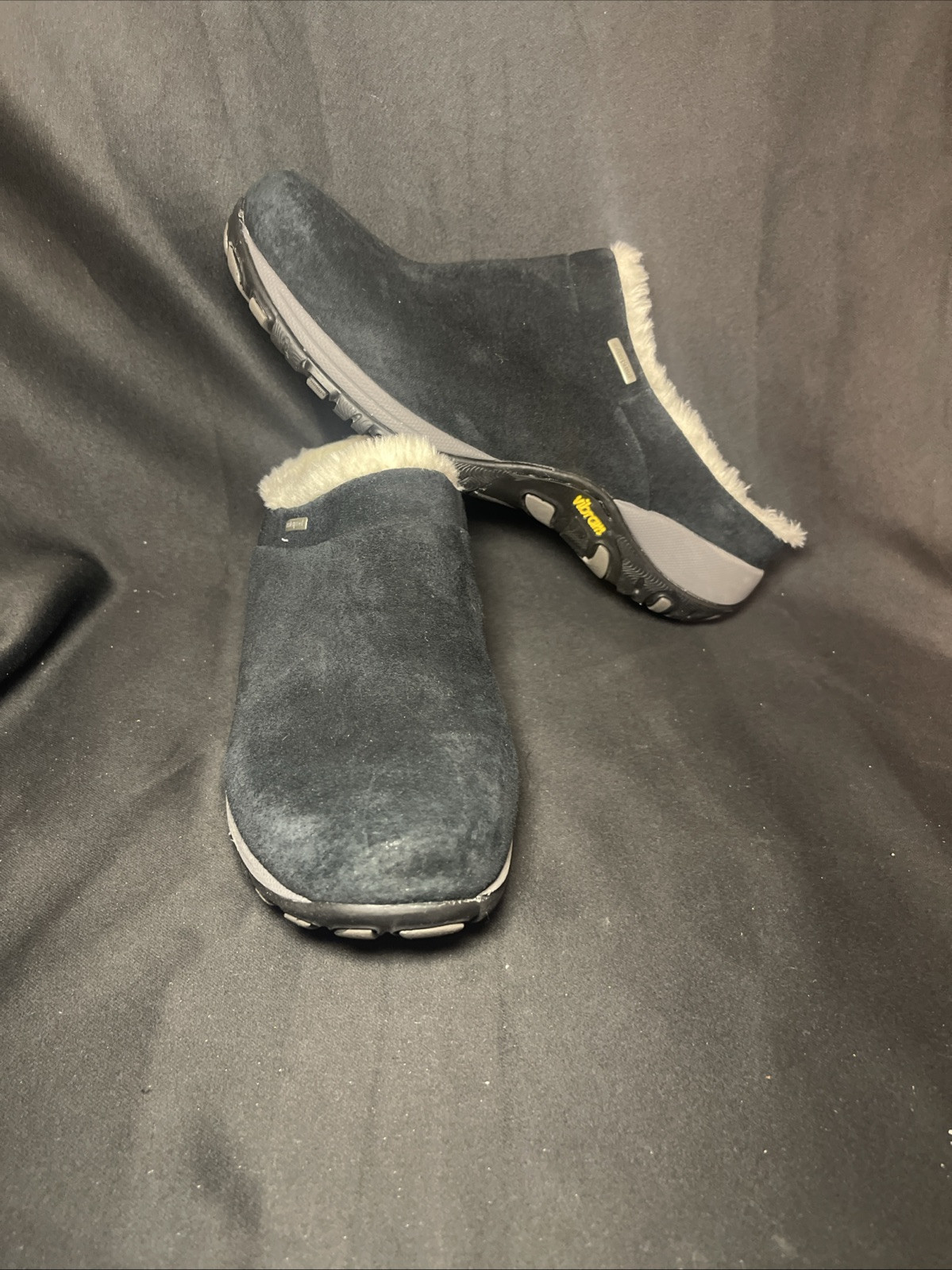 Dansko Women’s Black Parson Clog Fur Lined Shoes sherpa slip on Sz. 8/39