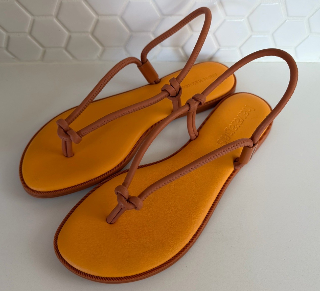 Havaianas Una Açaí Sandals in Orange EU 40 US 9 Fieto De Verao Brasileiro Brazil
