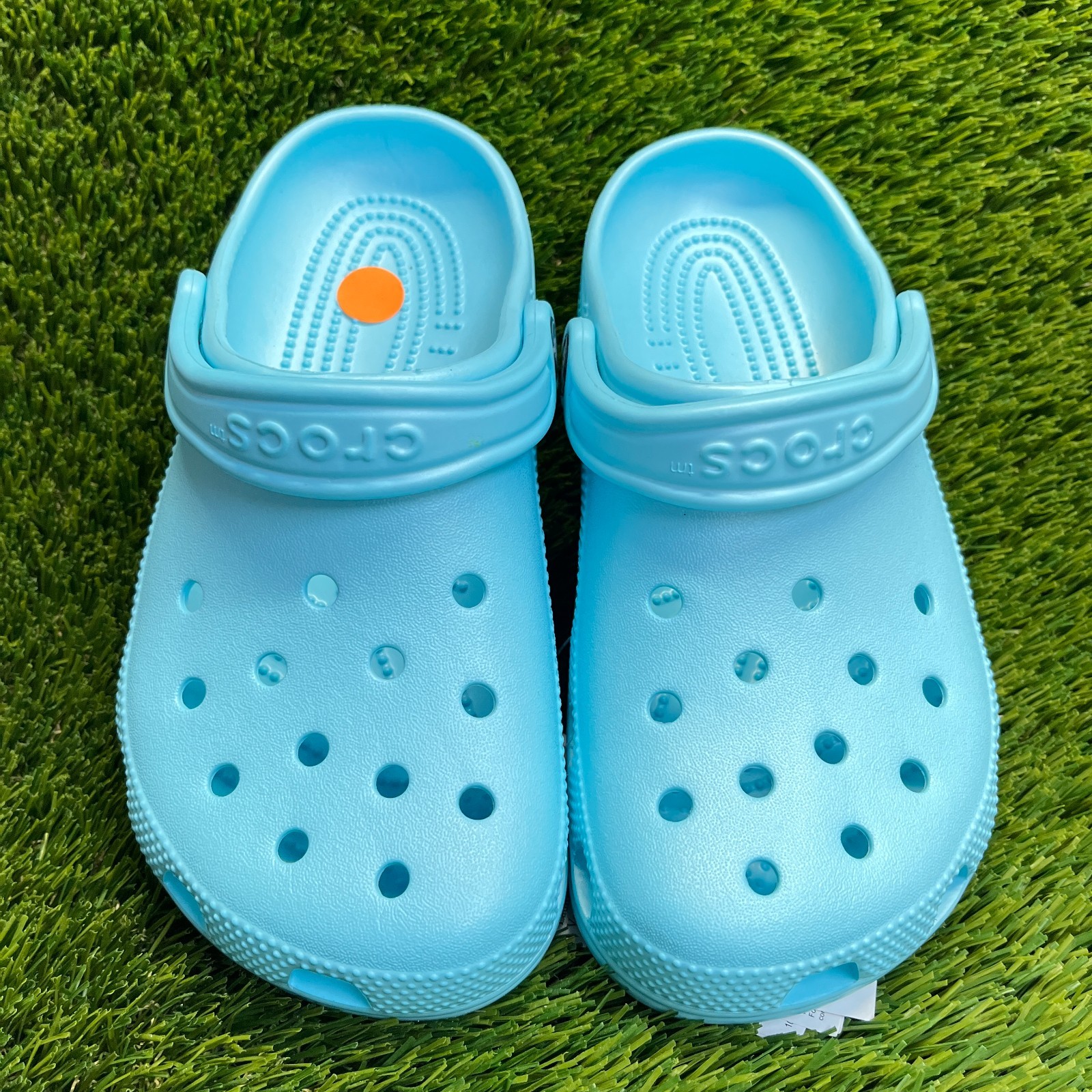 Crocs Classic Clog Womens Size 6 Blue Beach Walking Outdoor Slip On Sandals
