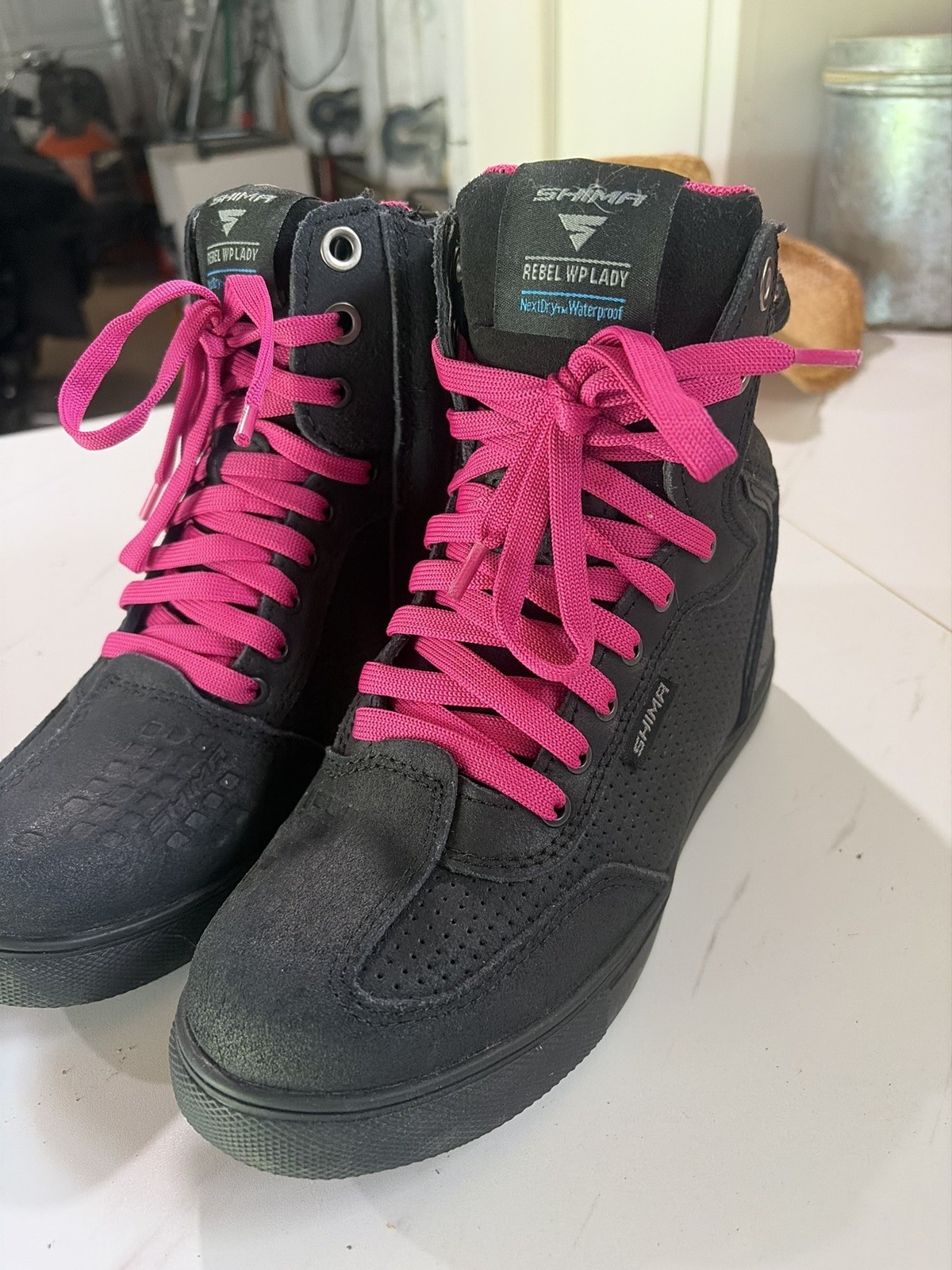Brand New Shima Brand Women’s Motorcycle Boots Size 6 (37)