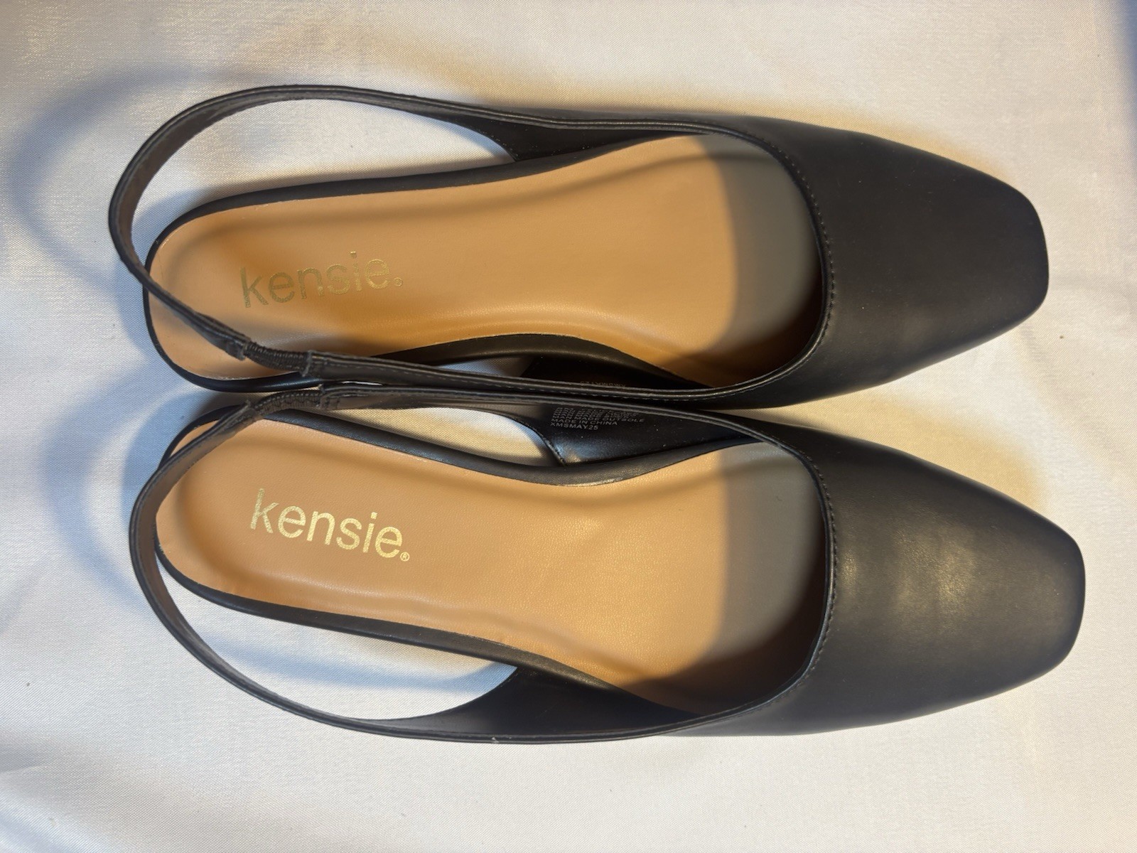 Kensie Felice Shoes Black Size 8 Womens Dress Shoes Slingback New