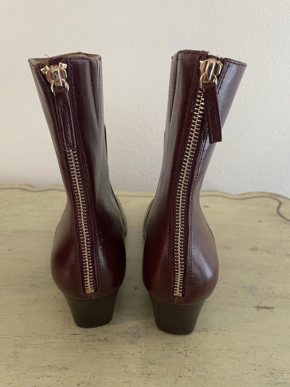 Madewell The Lexie Ankle Boot in Aged Wine Size 11 M NWOB $228 NX546