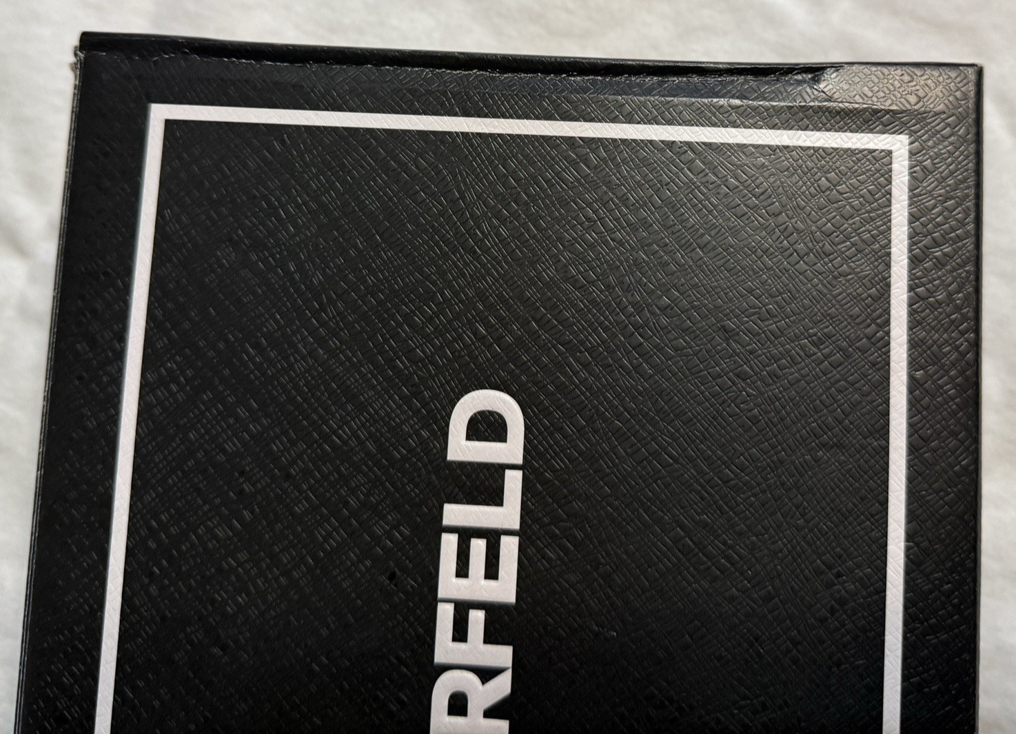 EMPTY Shoe Box Karl Lagerfeld Size US 10 Women’s*No Shoes* Just Box 12″x7.25″x4″