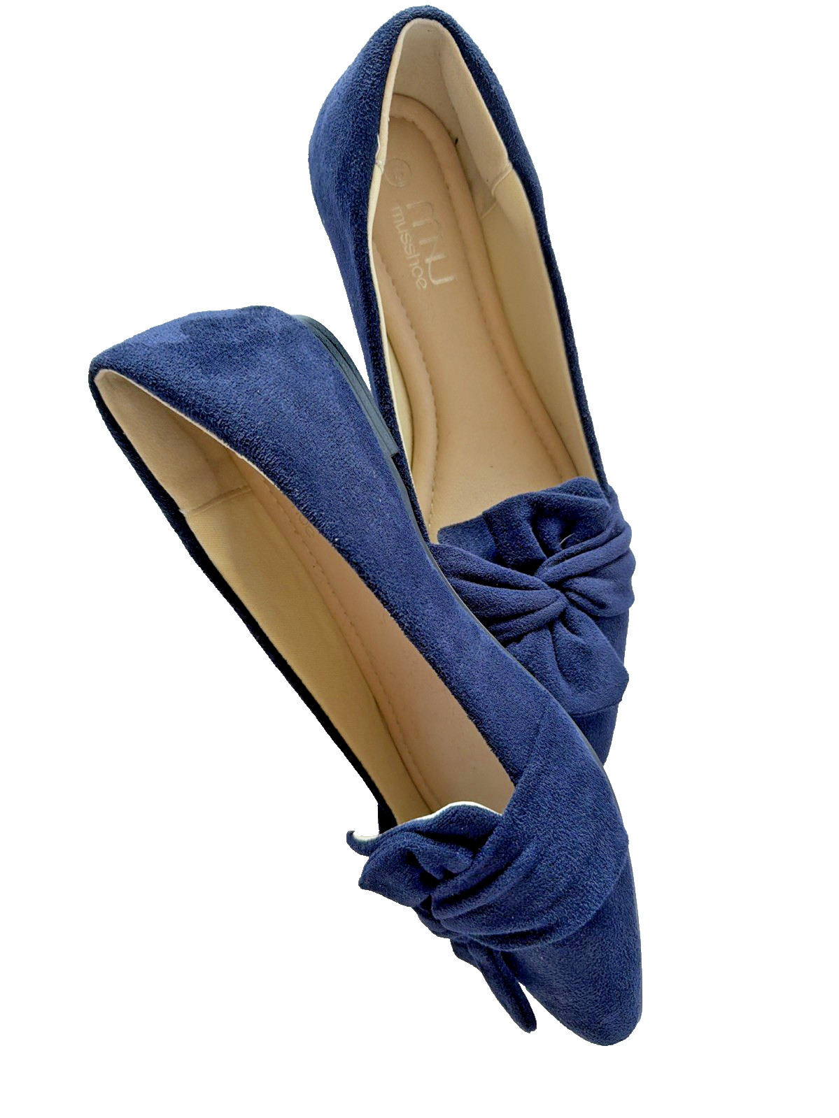 Musshoe Flats for Women Comfortable Flats Pointed ToeSize 6