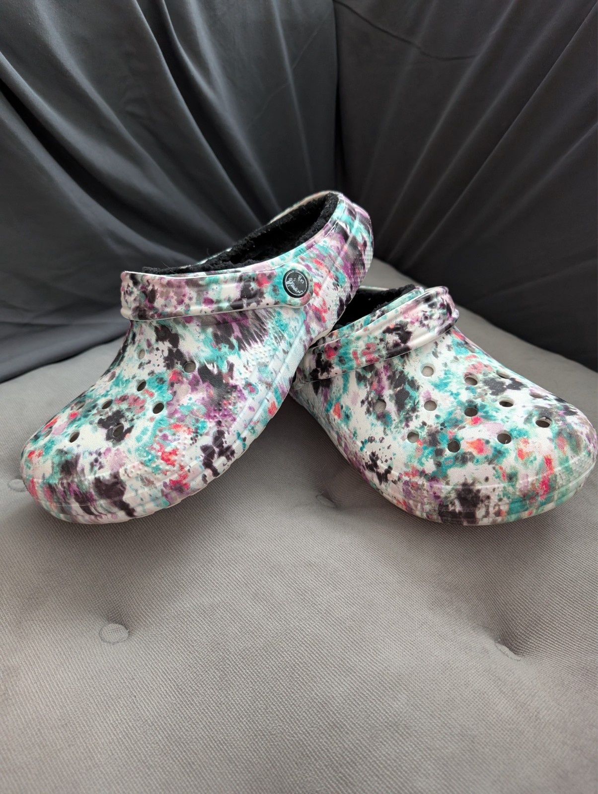 Crocs Classic Clogs Tie-Dye Unisex Women’s 8 / Men’s 6 Lightly Used