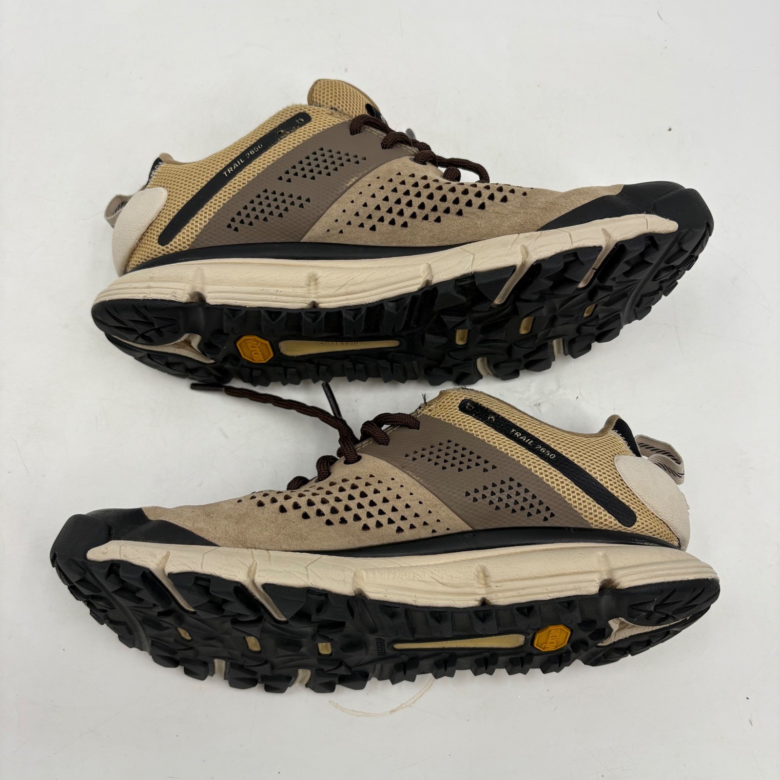 Danner Trail 2650 Womens 8.5 Bronze Wheat Hiking Shoes Vibram 61284 Low Top