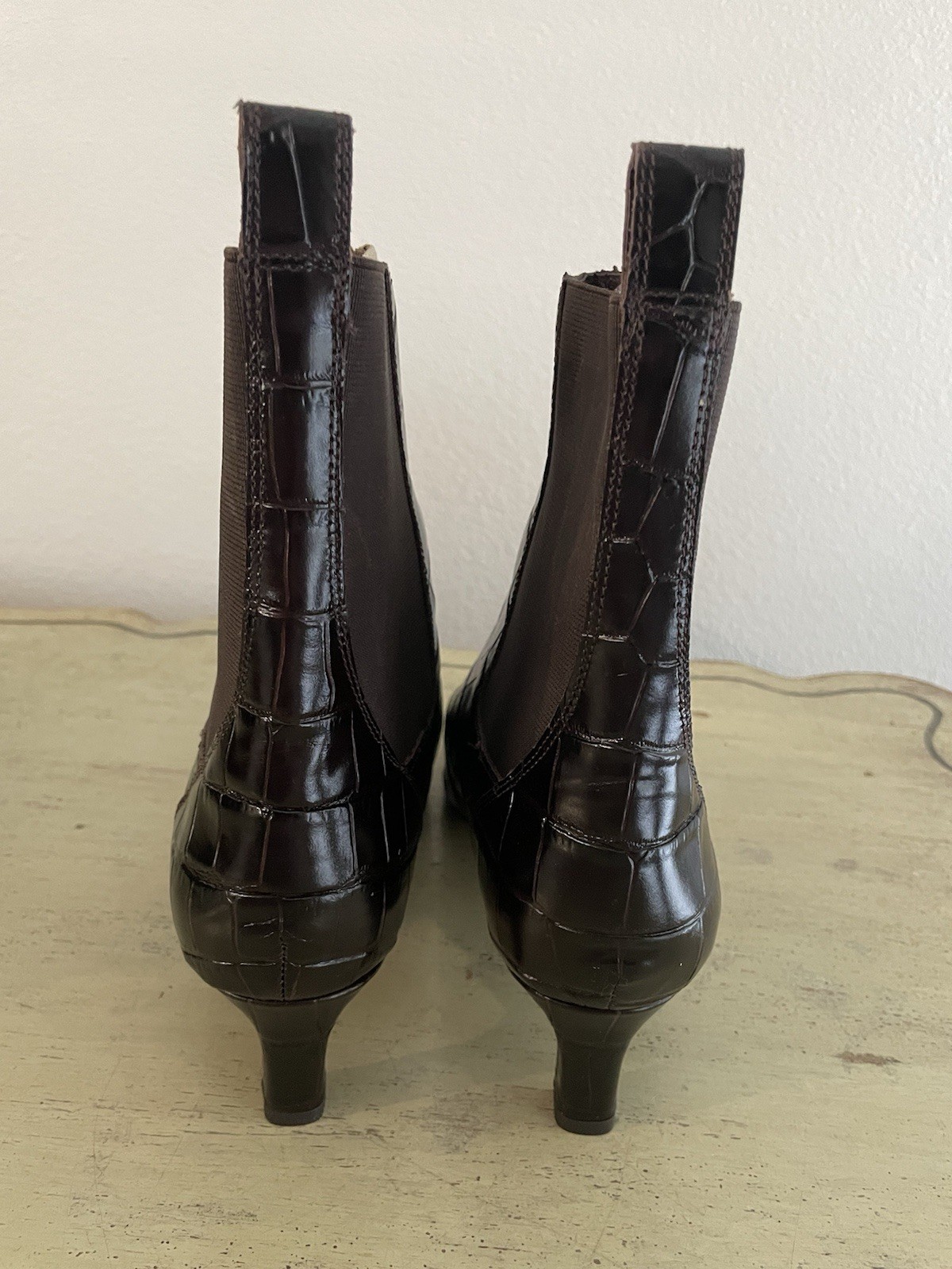 Madewell The Dimes Chelsea Boot in Coffee Bean Size 11 M NWOB $238 NX555