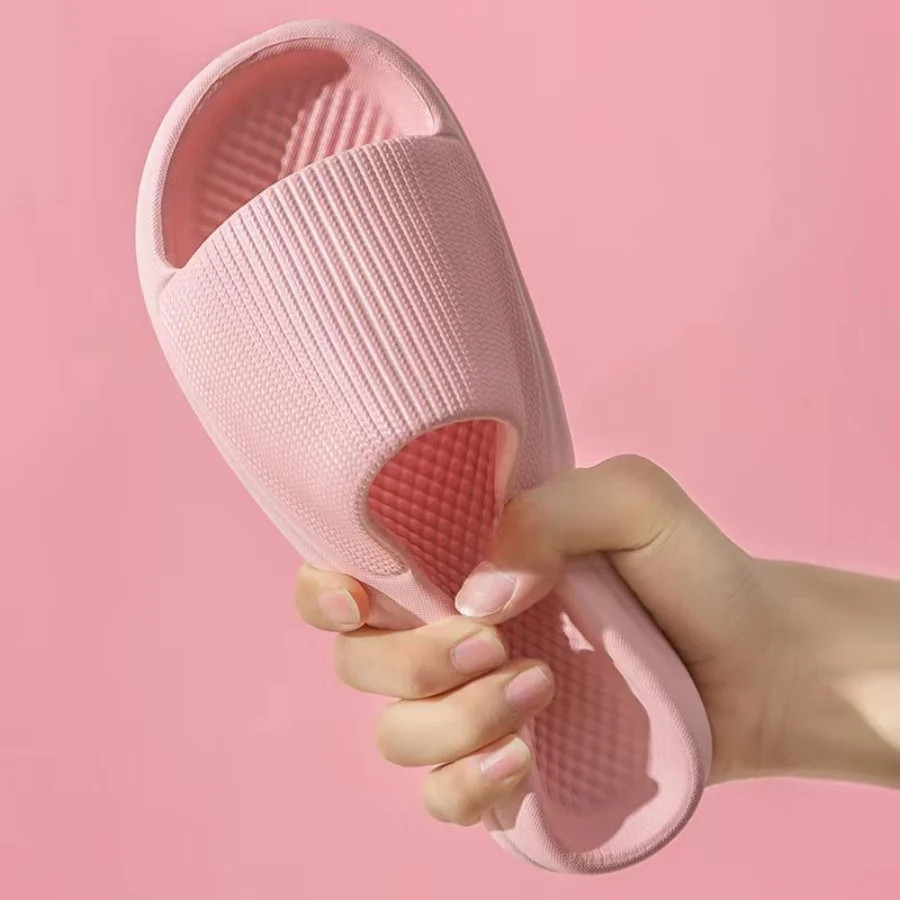 Soft Sole Massage Shower Shoes for Women Men Couples Waterproof Non-slip Home Le