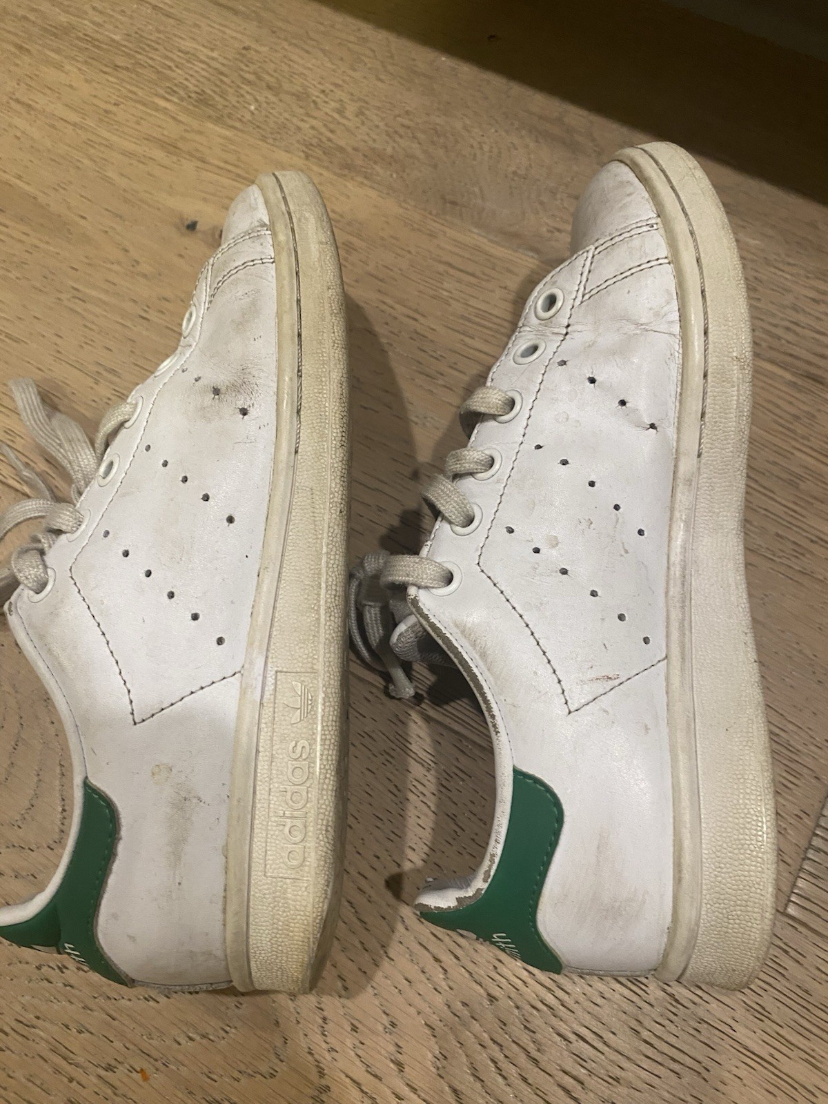 adidas Stan Smith Women’s Sneakers Size 6 White/Green Authentic Low Top