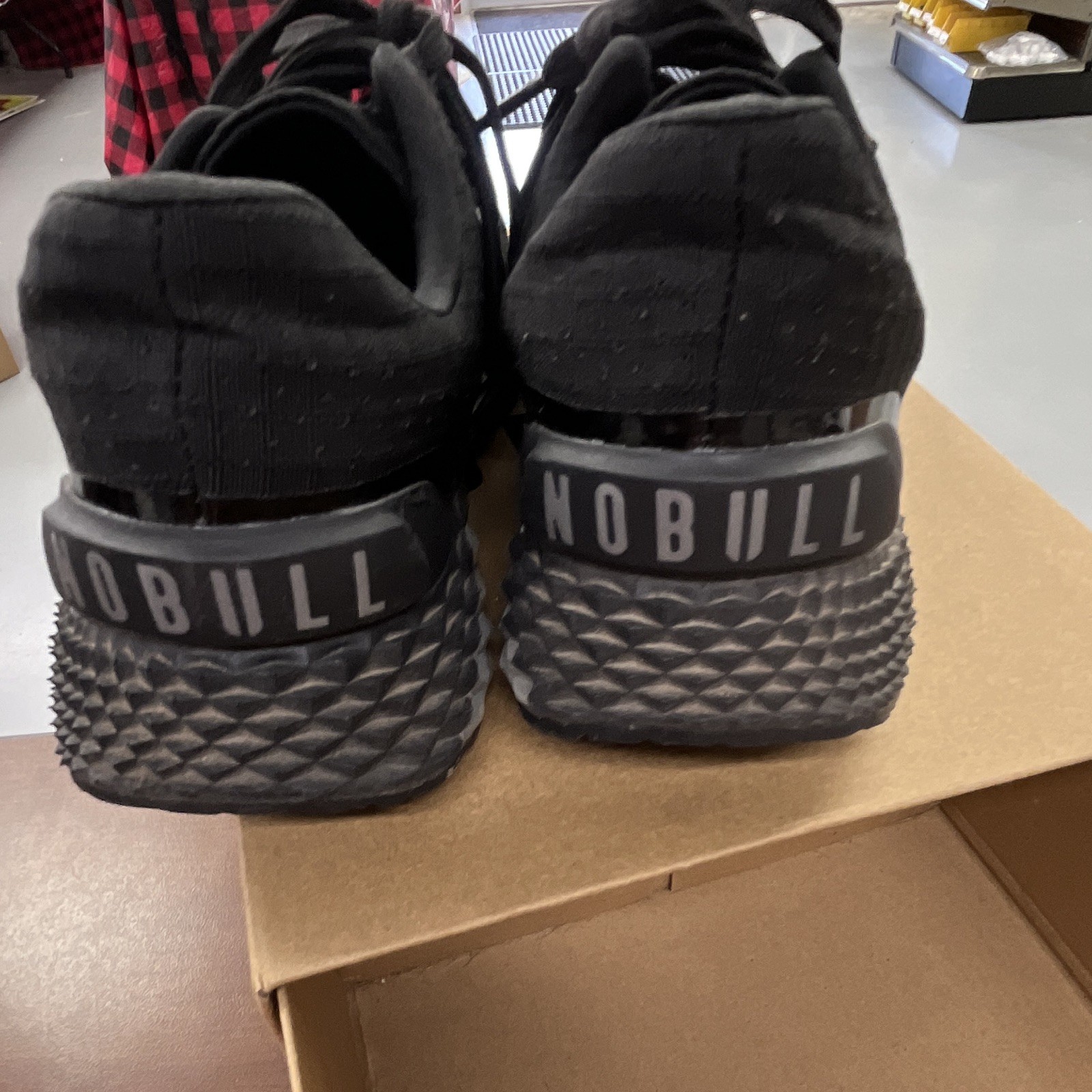 NOBULL Ripstop Runner Women’s Black Ripstop Lace-Up Low Top Running Shoes