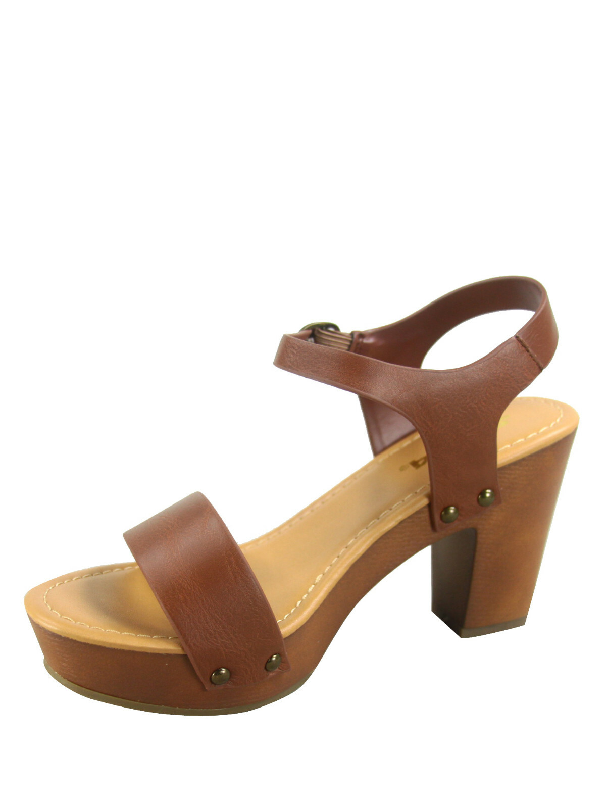 Women’s Strappy Chunky Platform Wedge Heel Sandal Shoes All Size NEW