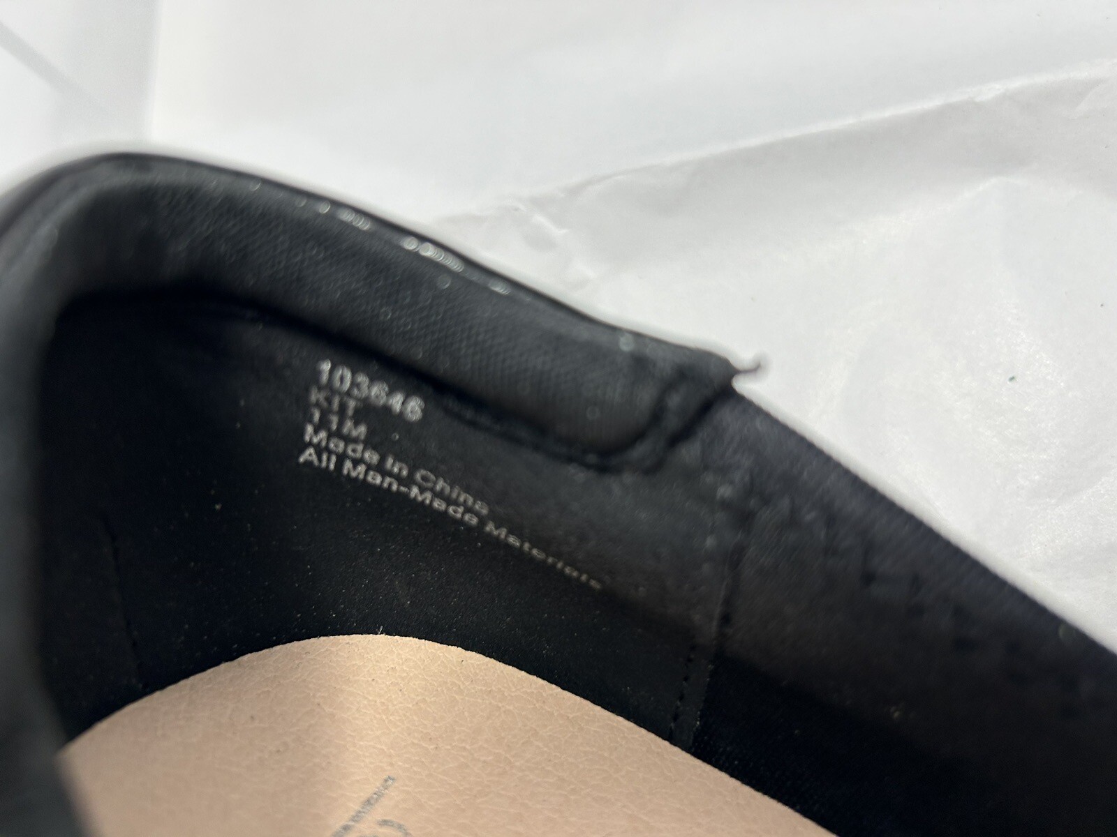 Lauren Blackwell Womens Wedge Shoes Size 11M Black Cap toe #E