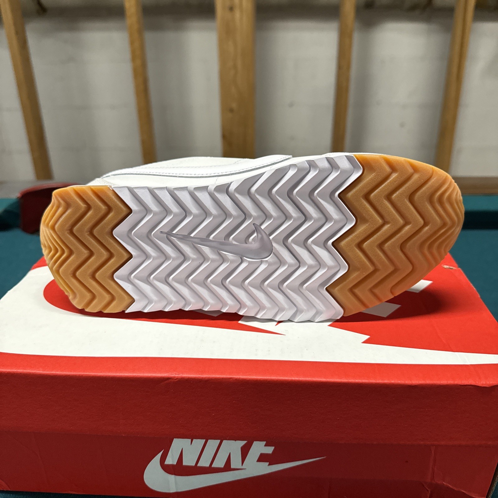 Nike Pacific Women’s Shoes (White/Safety Orange/Gum Light Brown/White)