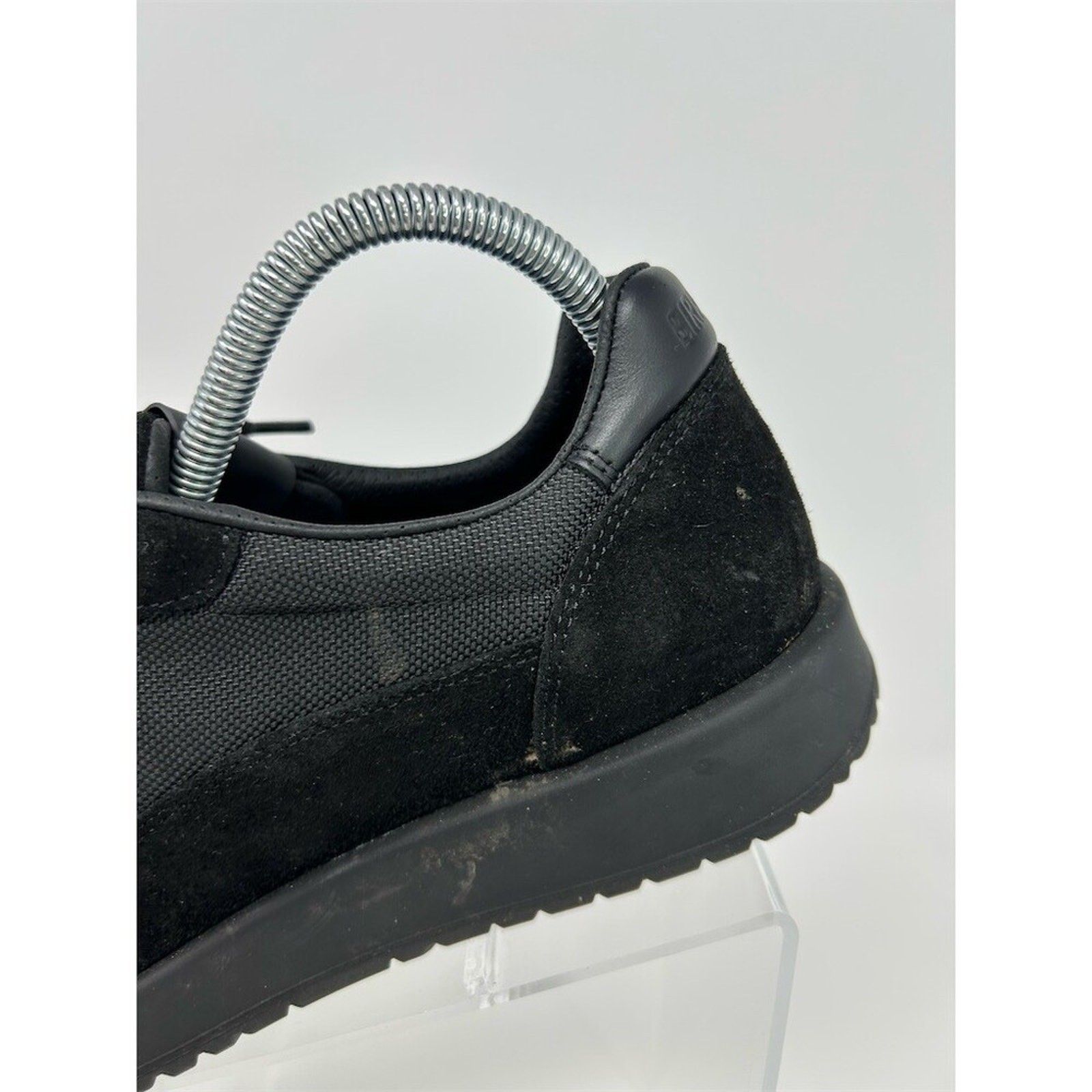 Birkenstock Honnef City Lace-Up Low Top Sneakers Black Unisex Adults Size 40