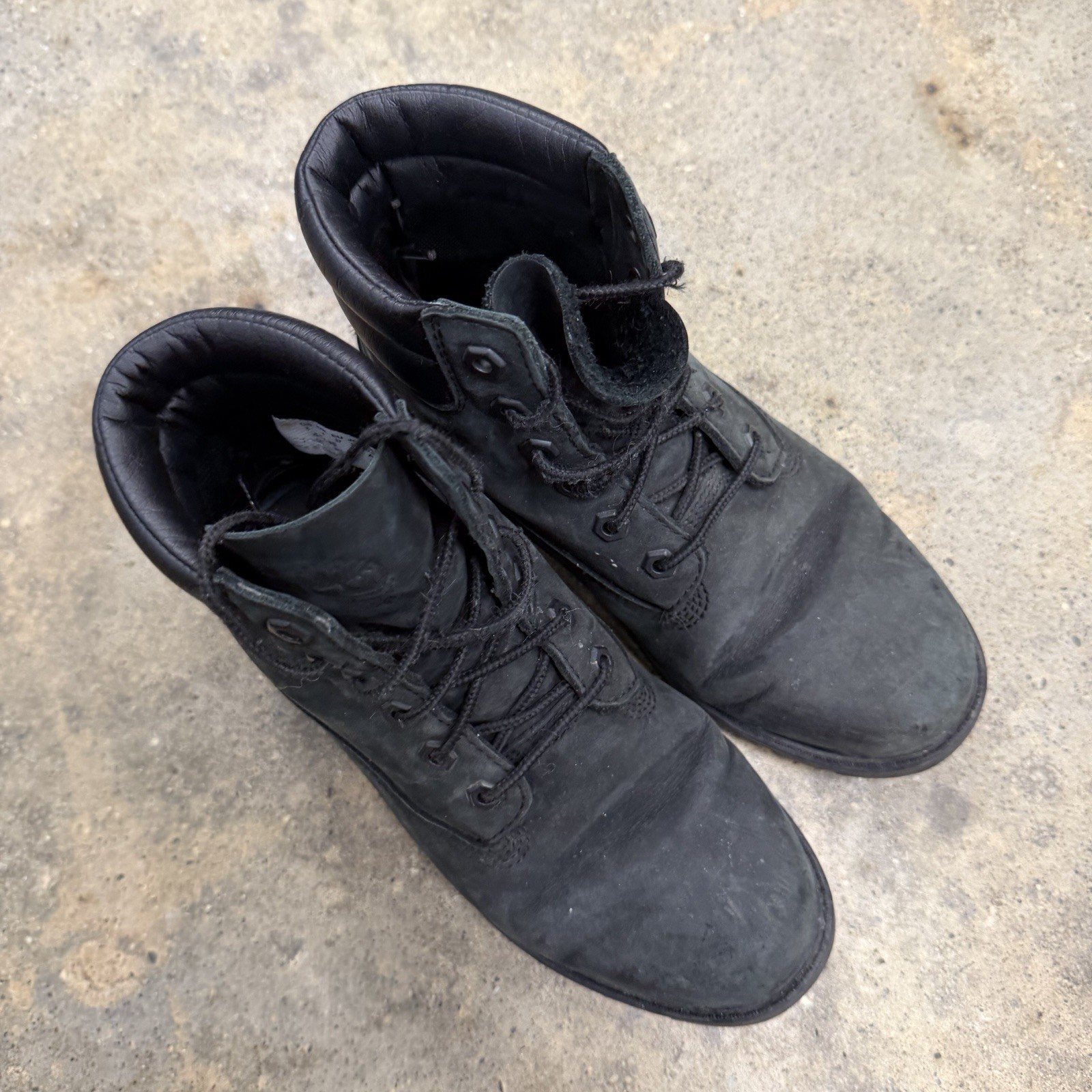 Timberland Linden Woods 6-Inch Waterproof Leather Boots | Black | Womens 6