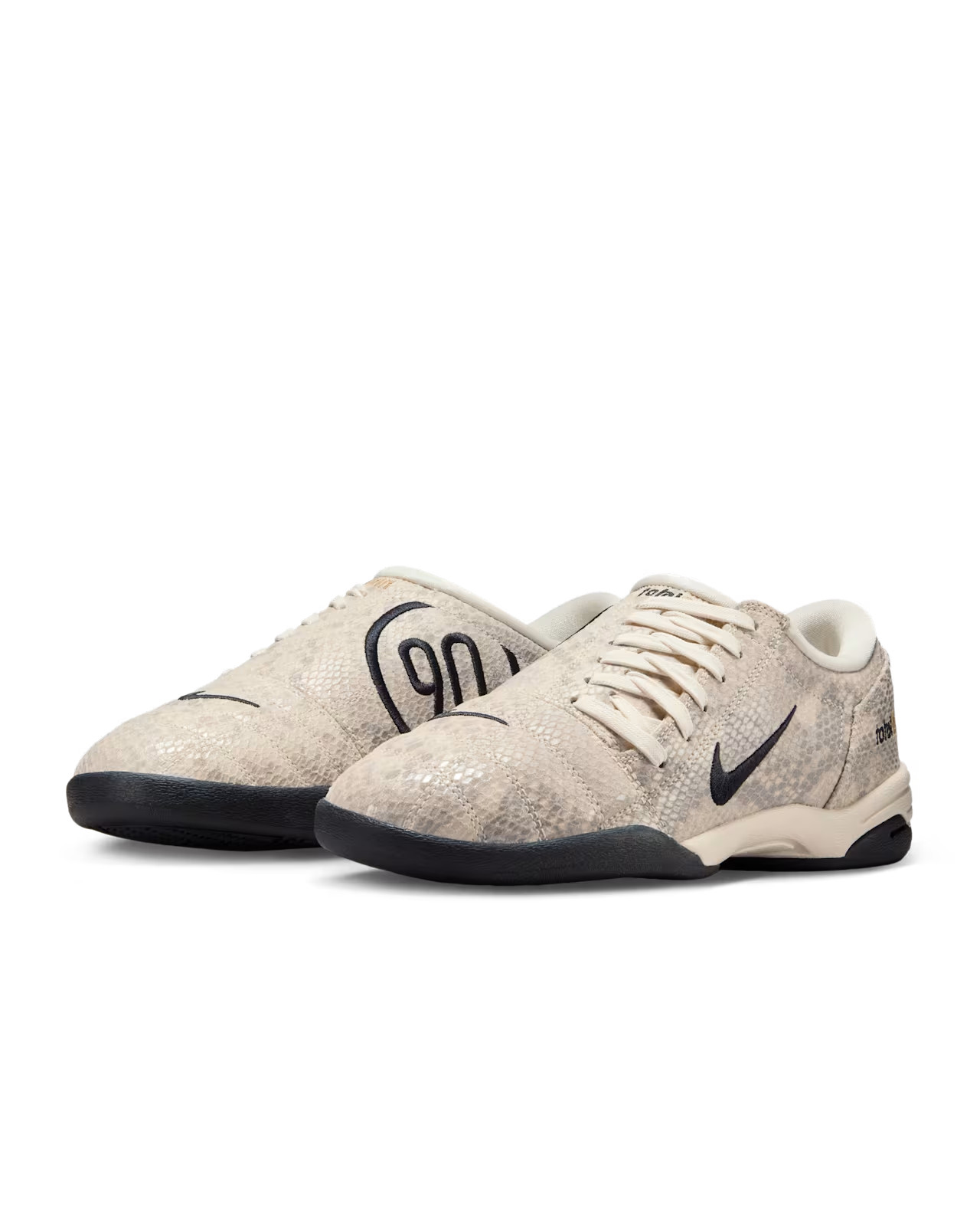 IB4204-100 Nike Total 90 3 Snakeskin Pale Ivory and Black (Women’s)