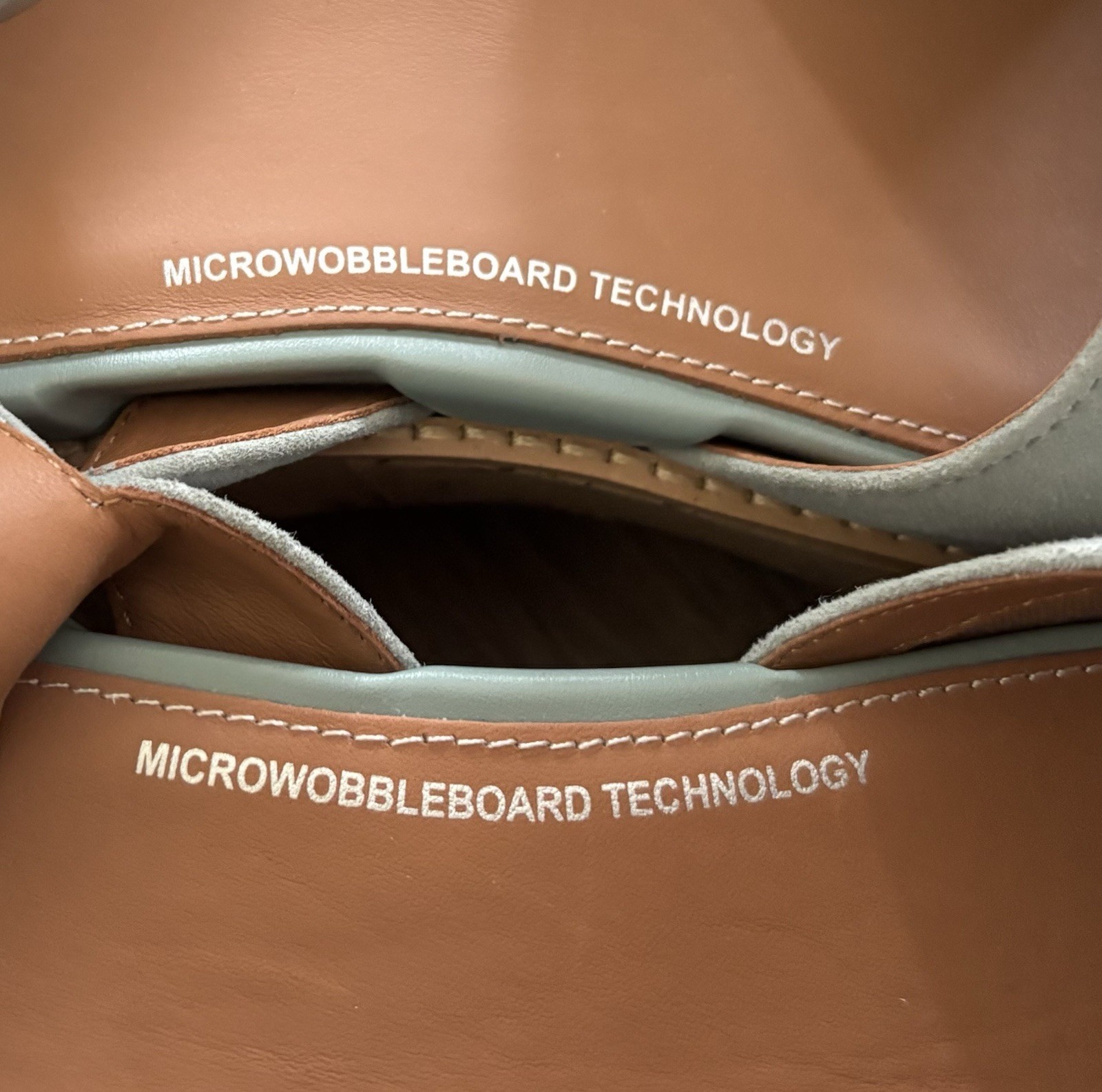 FitFlop Womens Eloise Cork-Wrap Leather Wedge Sandals Back-Strap Mint Green Sz 9