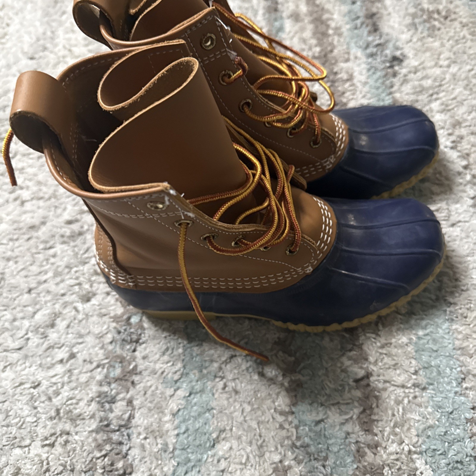L.L.Bean Women’s Classic Tan Brown Bean Boots – Size 7M – EUC – #212880