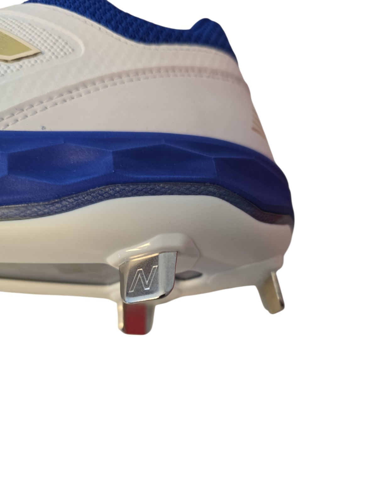 New Balance Womens 5 Royal Blue White Softball Cleat Sport Althetic SMVELOB1 NEW