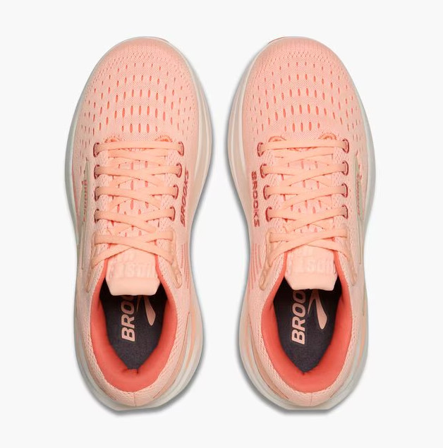 BROOKS Women’s Ghost Max 3 Running Shoes Peach/Sand/Coconut New