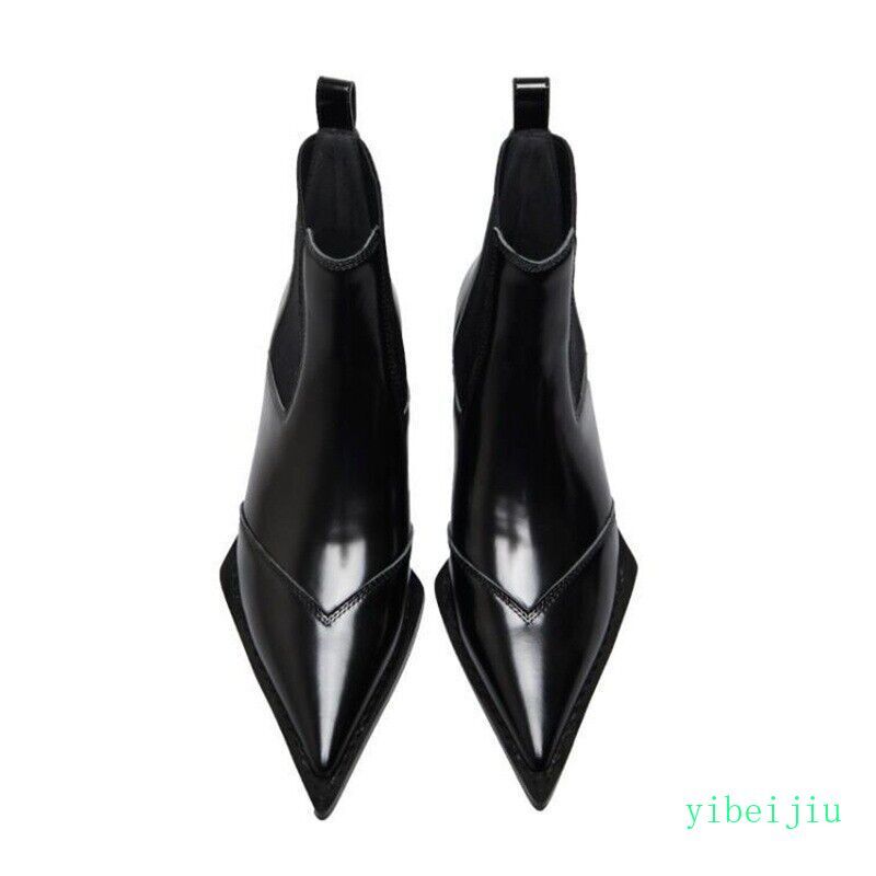 Womens Super Pointed Toe Boot Pull on Casual High Top Dress Formal Fashion Shoes
