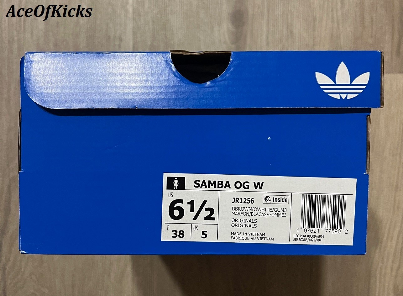 Adidas Originals Samba OG ‘Cow Print’ Brown White Pink SZ 6-9 Women’s JR1256