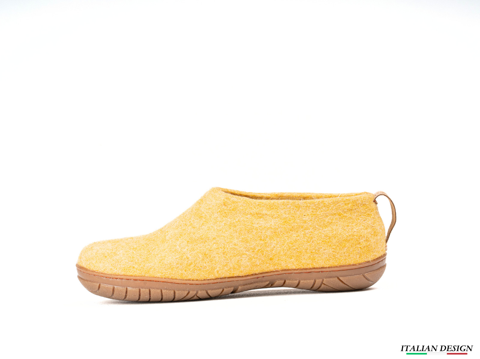 Mustard Outdoor Open Heel Slippers with Durable Rubber Sole for Everyday Comfort
