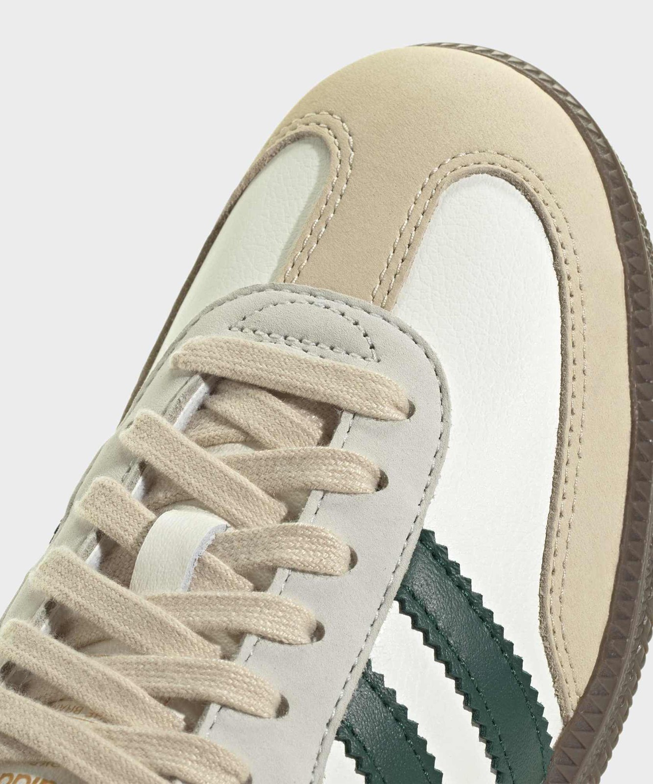 adidas Samba OG White:Green JR8843 Women SZ