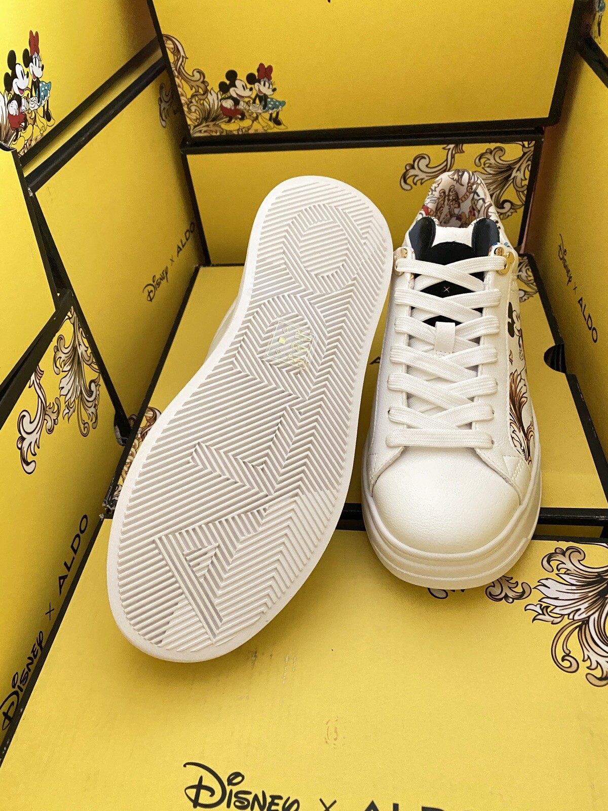 DISNEY X ALDO LOW TOP SNEAKER MICKEY MINNIE WOMEN~5-6-6.5-7-7.5-8-8.5-9-10~11
