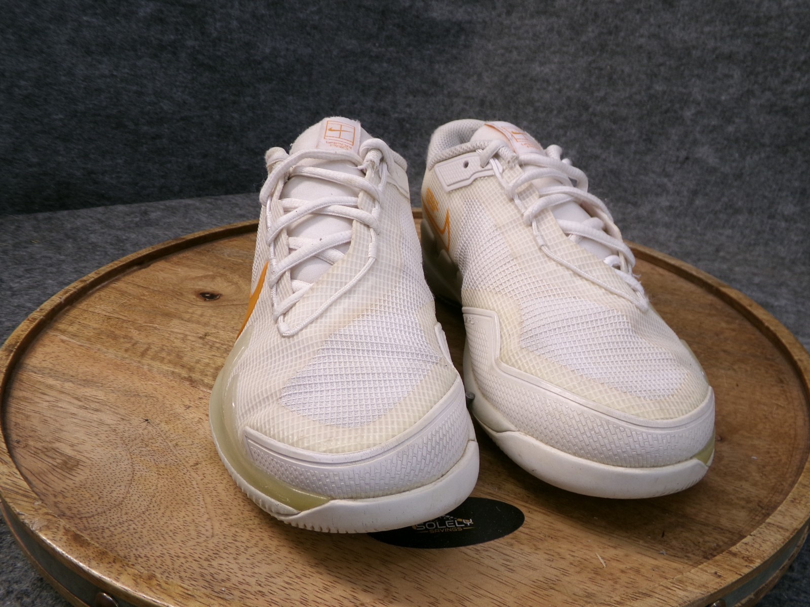 Nike Zoom Vapor Pro HC Women Size 7.5 White Pickleball Tennis Shoes CZ0222-110