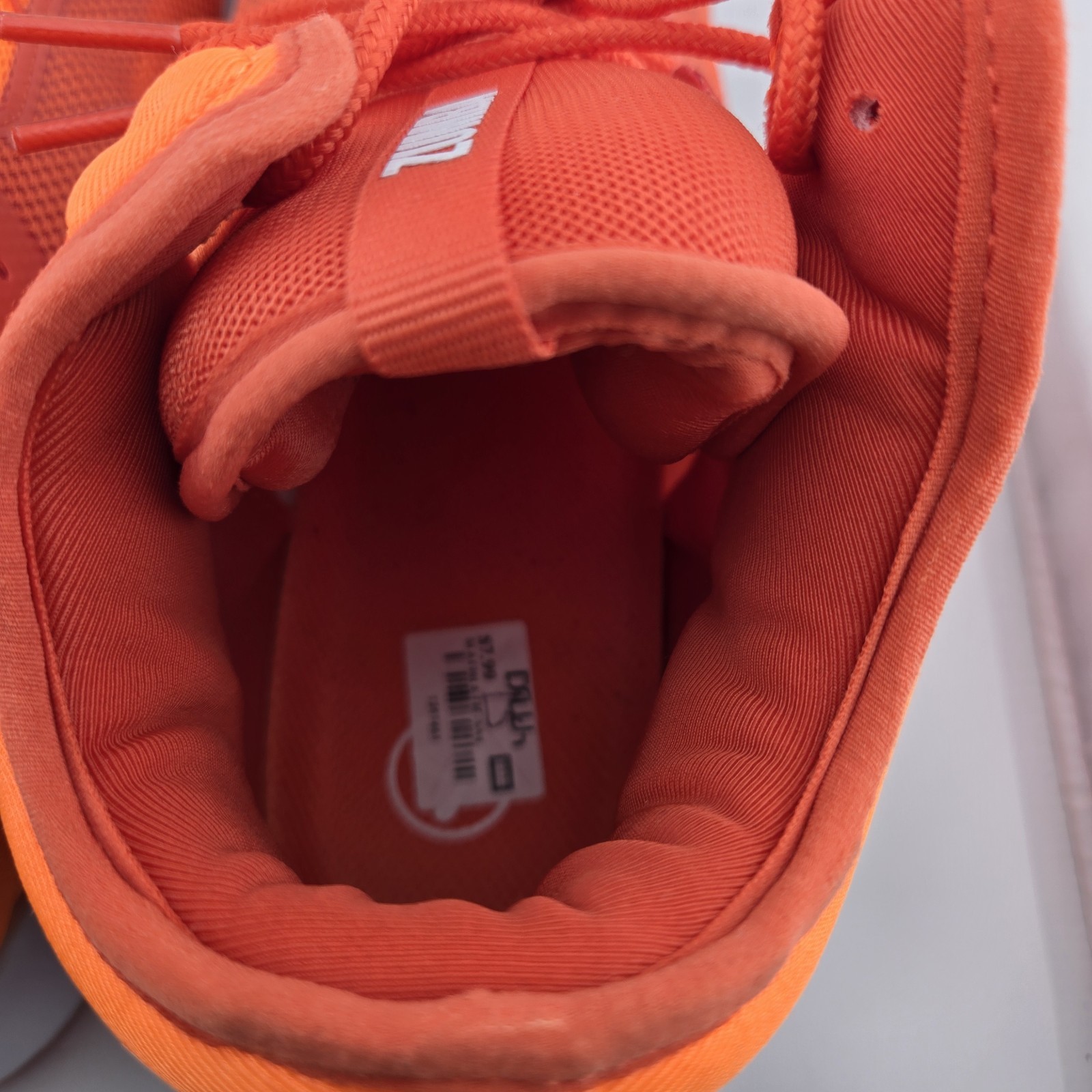 Zumba Air Funk 2.0 Mid Top Orange Mesh Dance Fitness Shoes Womens Size 13