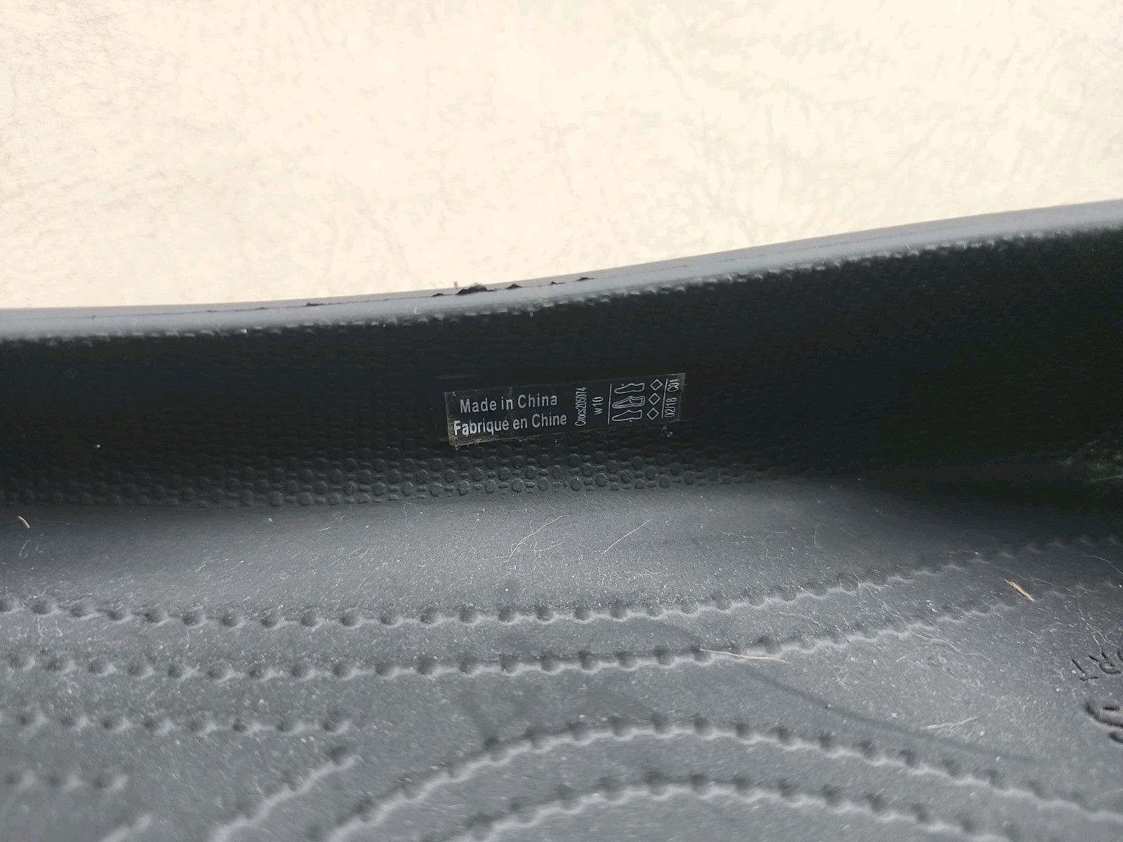 Crocs At Work Slip Resistant Ballet Flats Women 10 Black Rubber Slip On Shoe