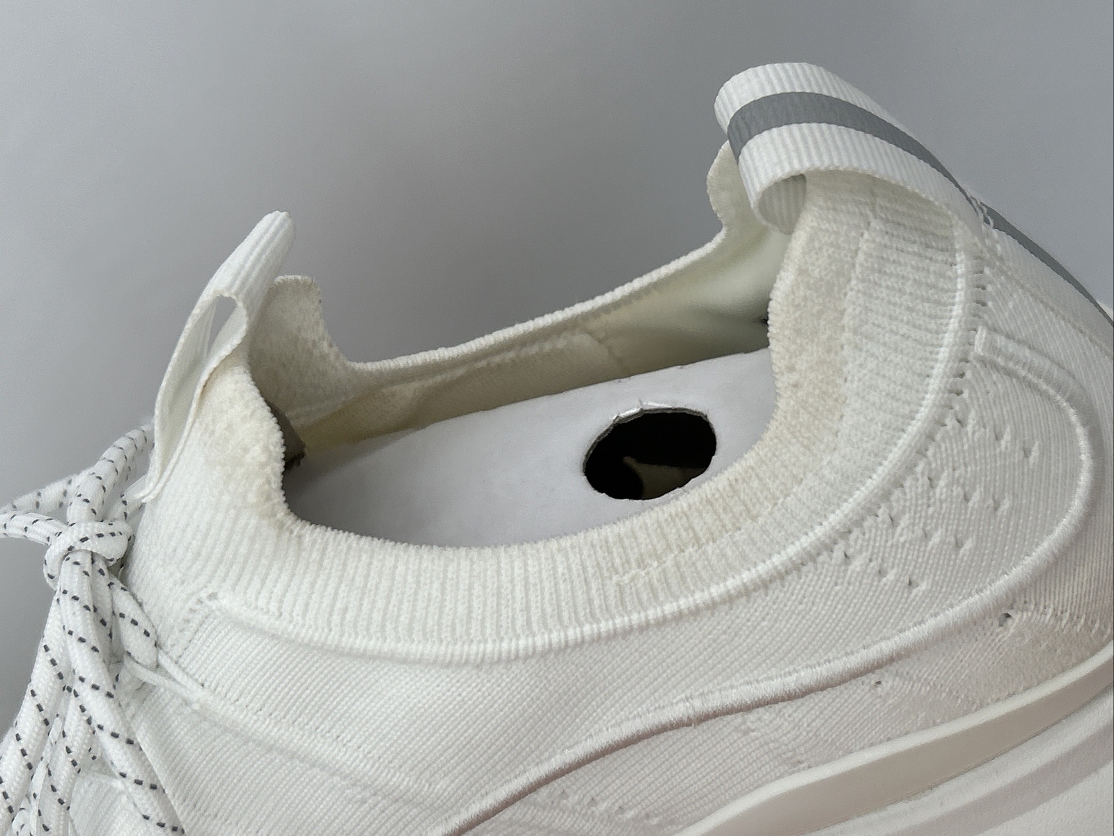 FitFlop VITAMIN FF Knit Sports Trainers Shoes Sneakers Size 11 Urban White