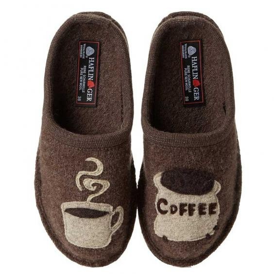 Haflinger AR Coffee Earth Women’s Comfort Slipper – EU 38
