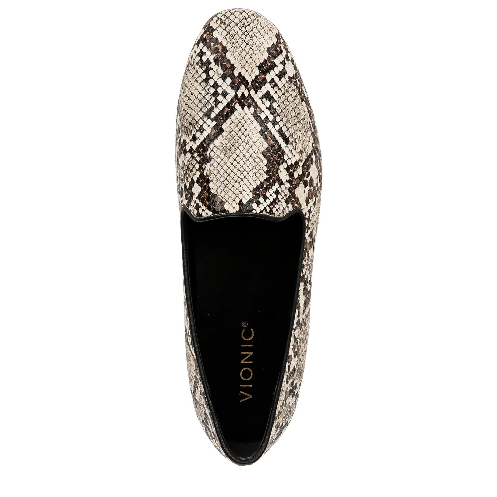 Vionic Womens Willa II Slip-Ons Ivory Multi Leather 6.5 M